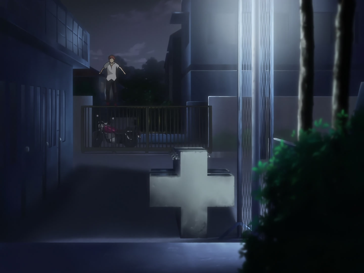 Blood+ — Ep 1: First Kiss @ 18:58