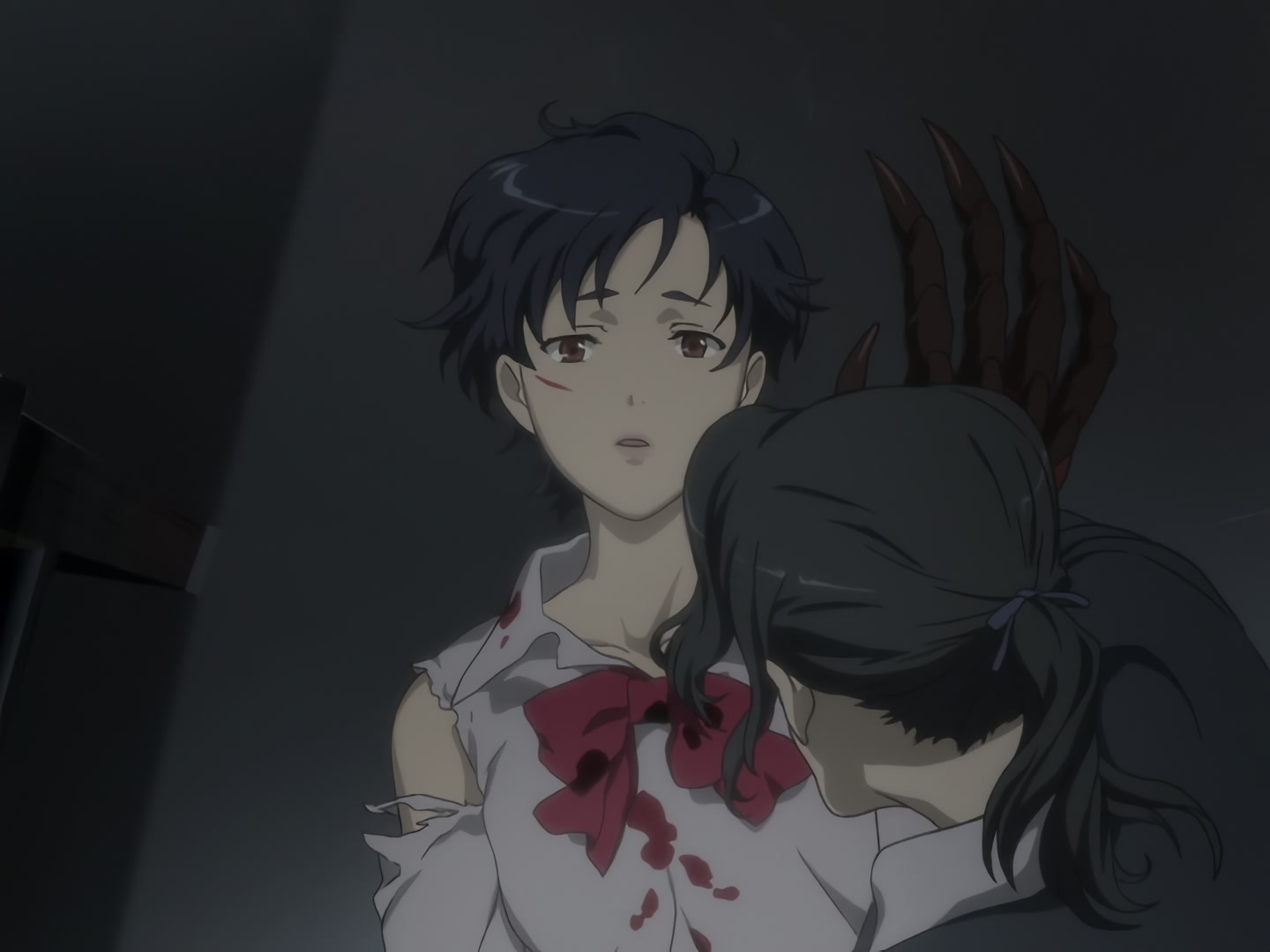 Blood+ — Ep 1: First Kiss @ 21:19