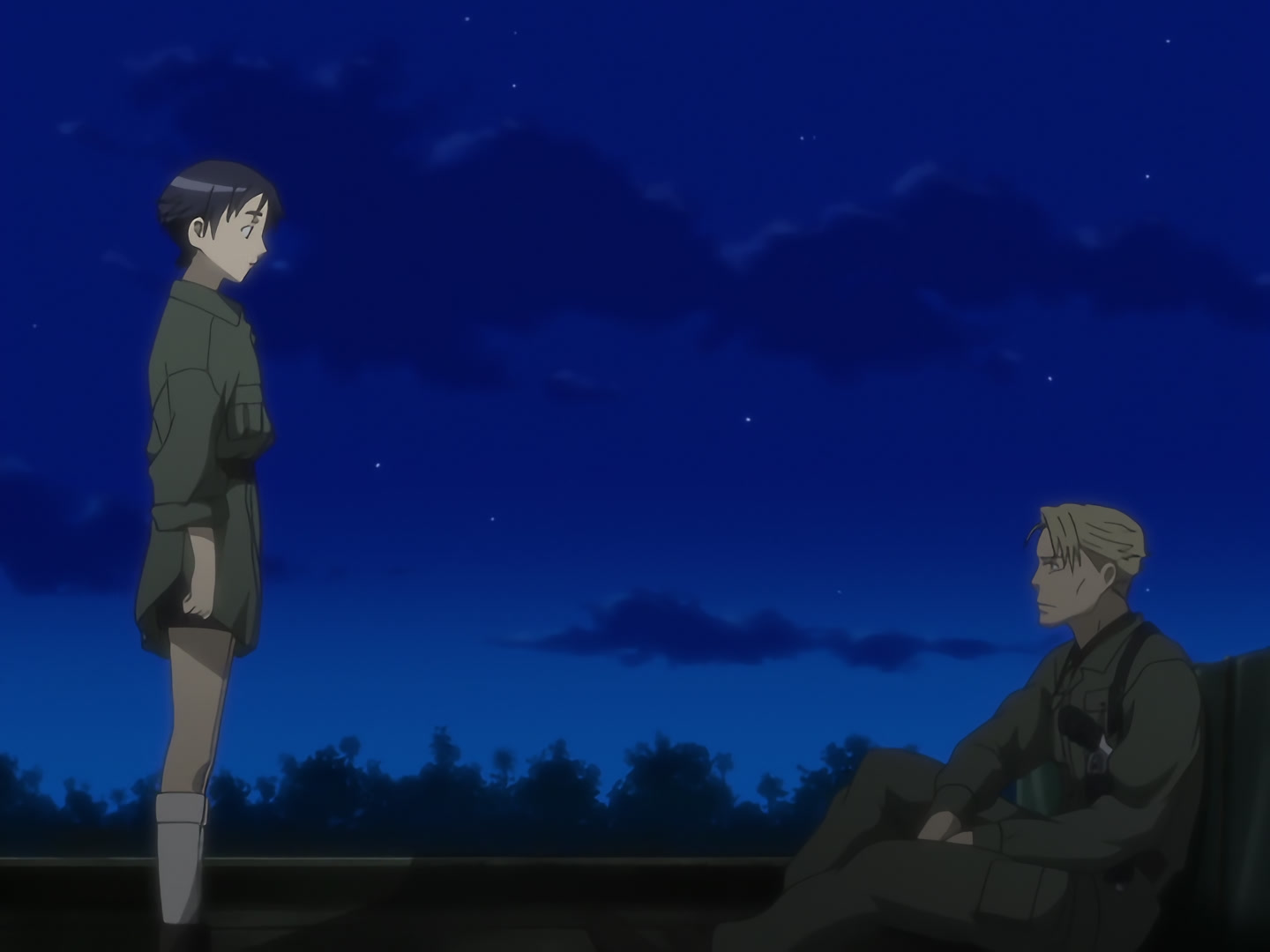 Blood+ Ep 12: Lured by the White Mist @ 00:54