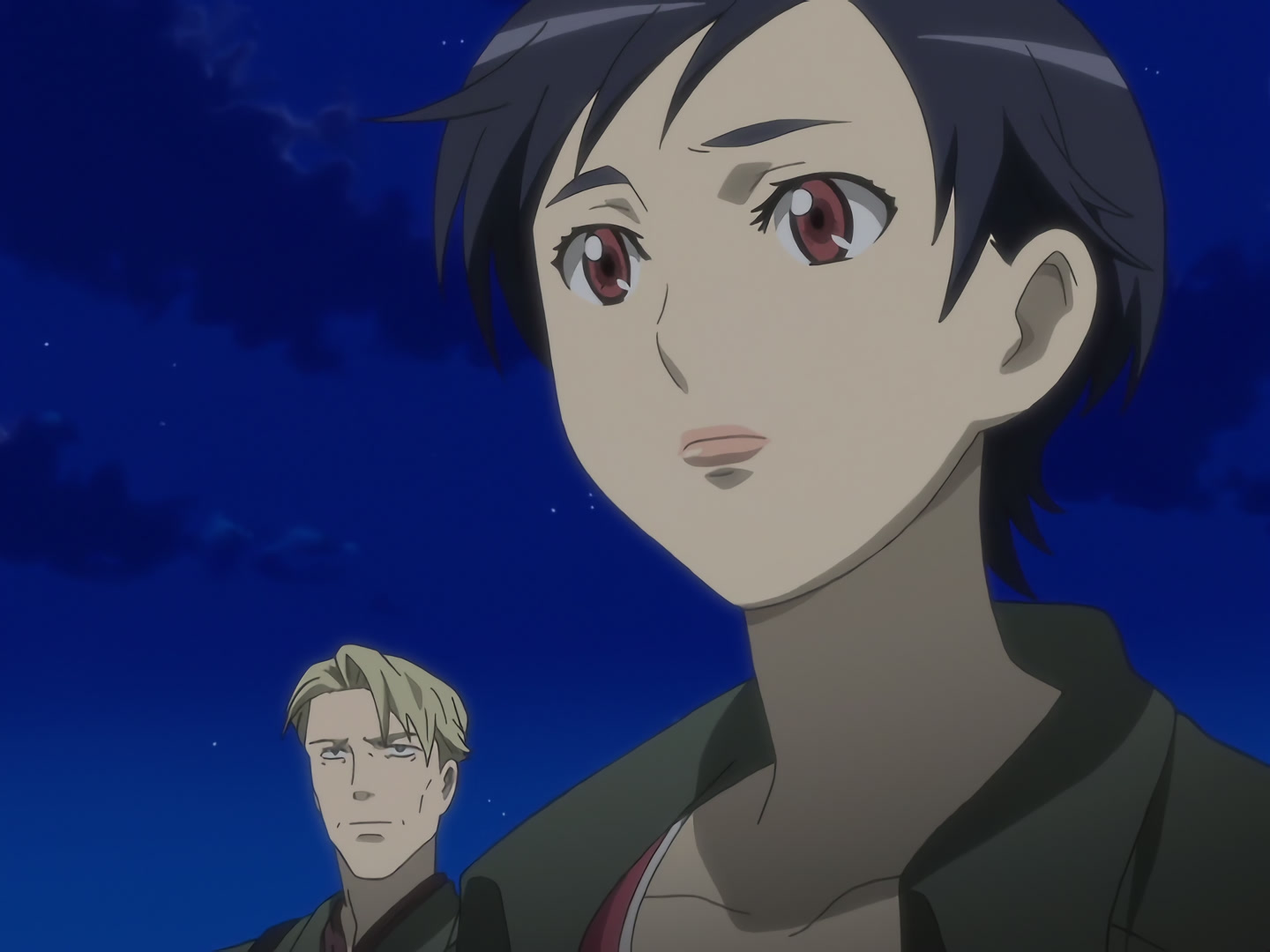 Blood+ Ep 12: Lured by the White Mist @ 01:10