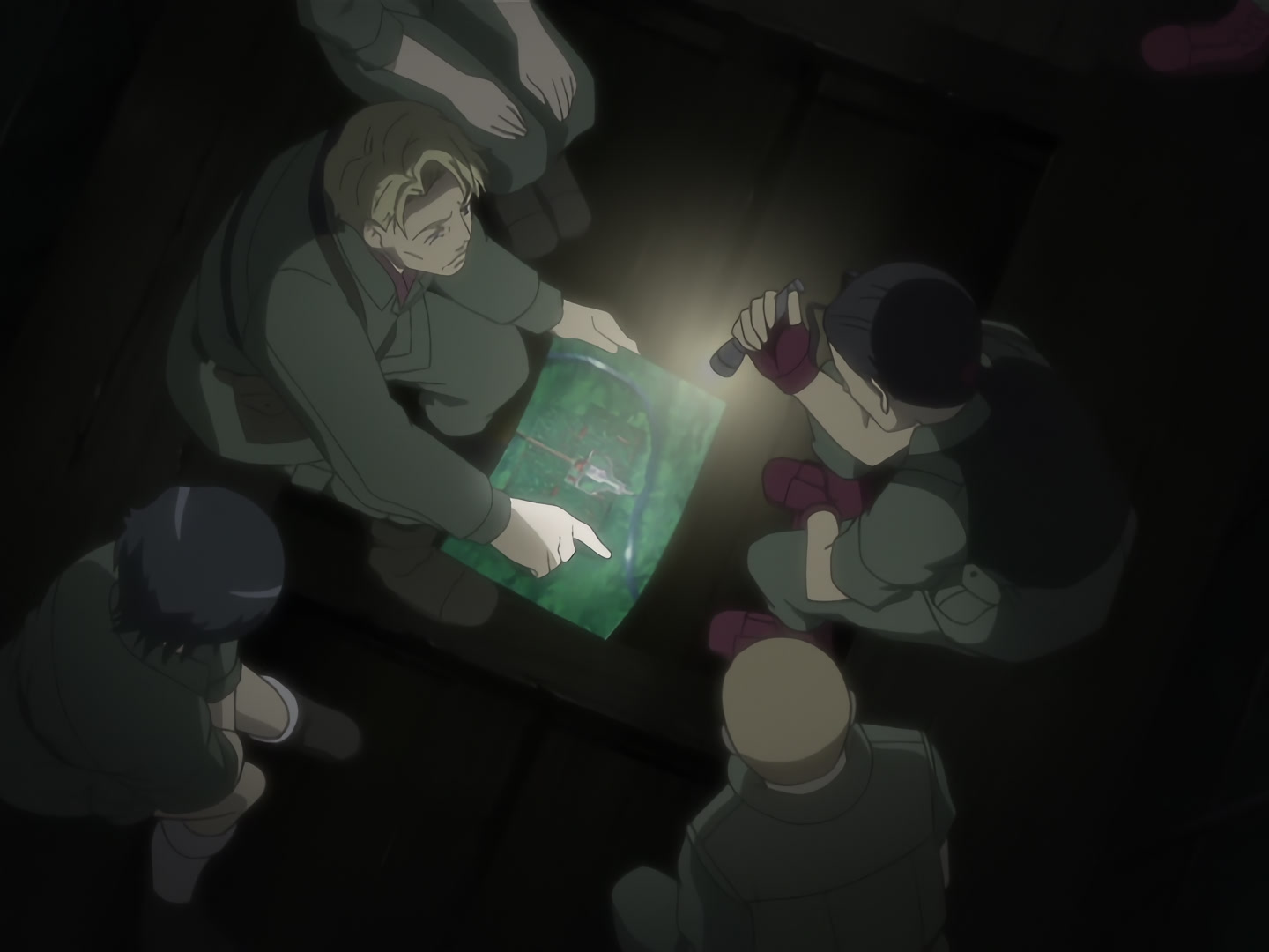 Blood+ Ep 12: Lured by the White Mist @ 03:56