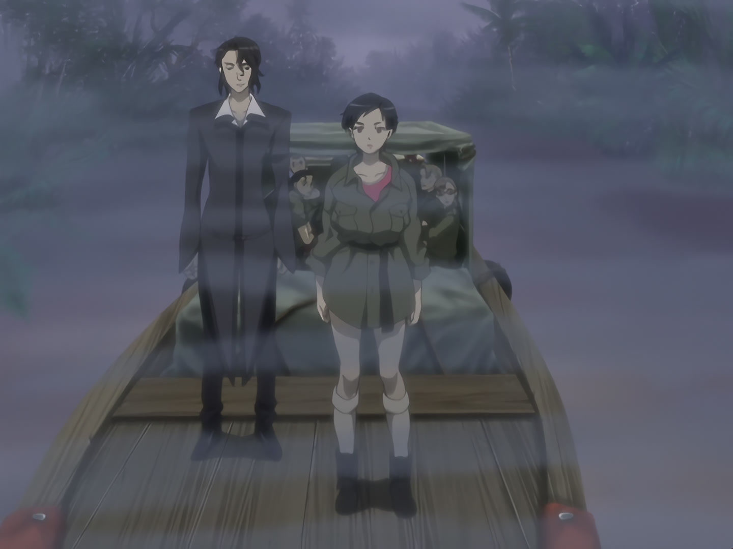 Blood+ Ep 12: Lured by the White Mist @ 10:47