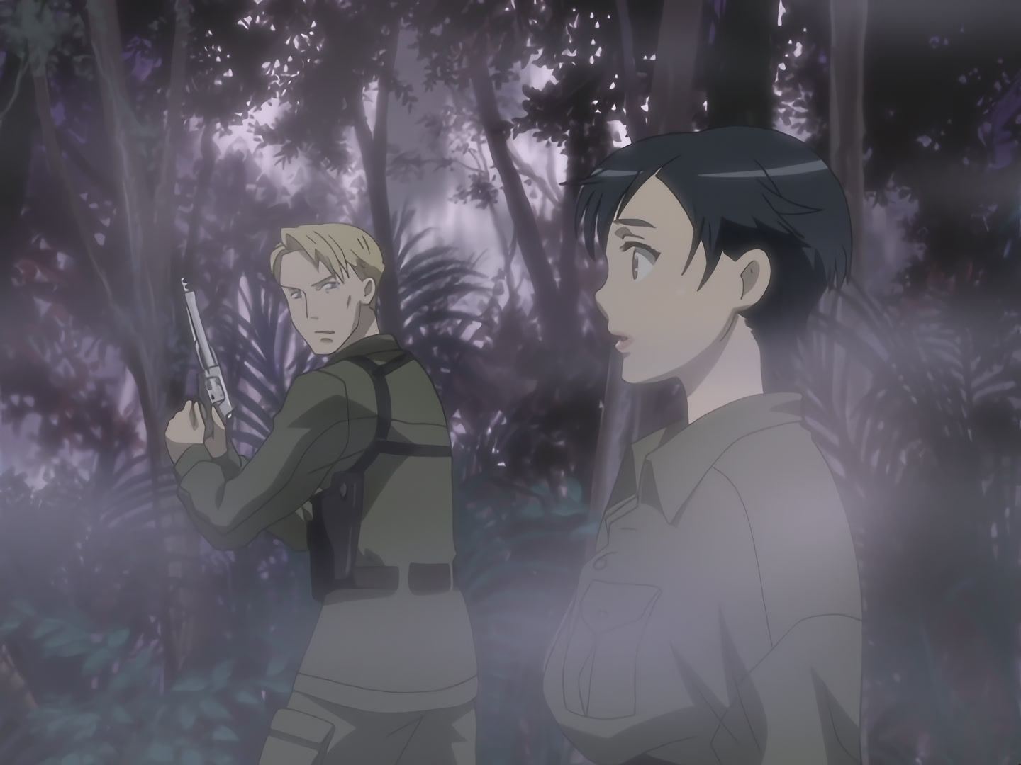 Blood+ Ep 12: Lured by the White Mist @ 13:57