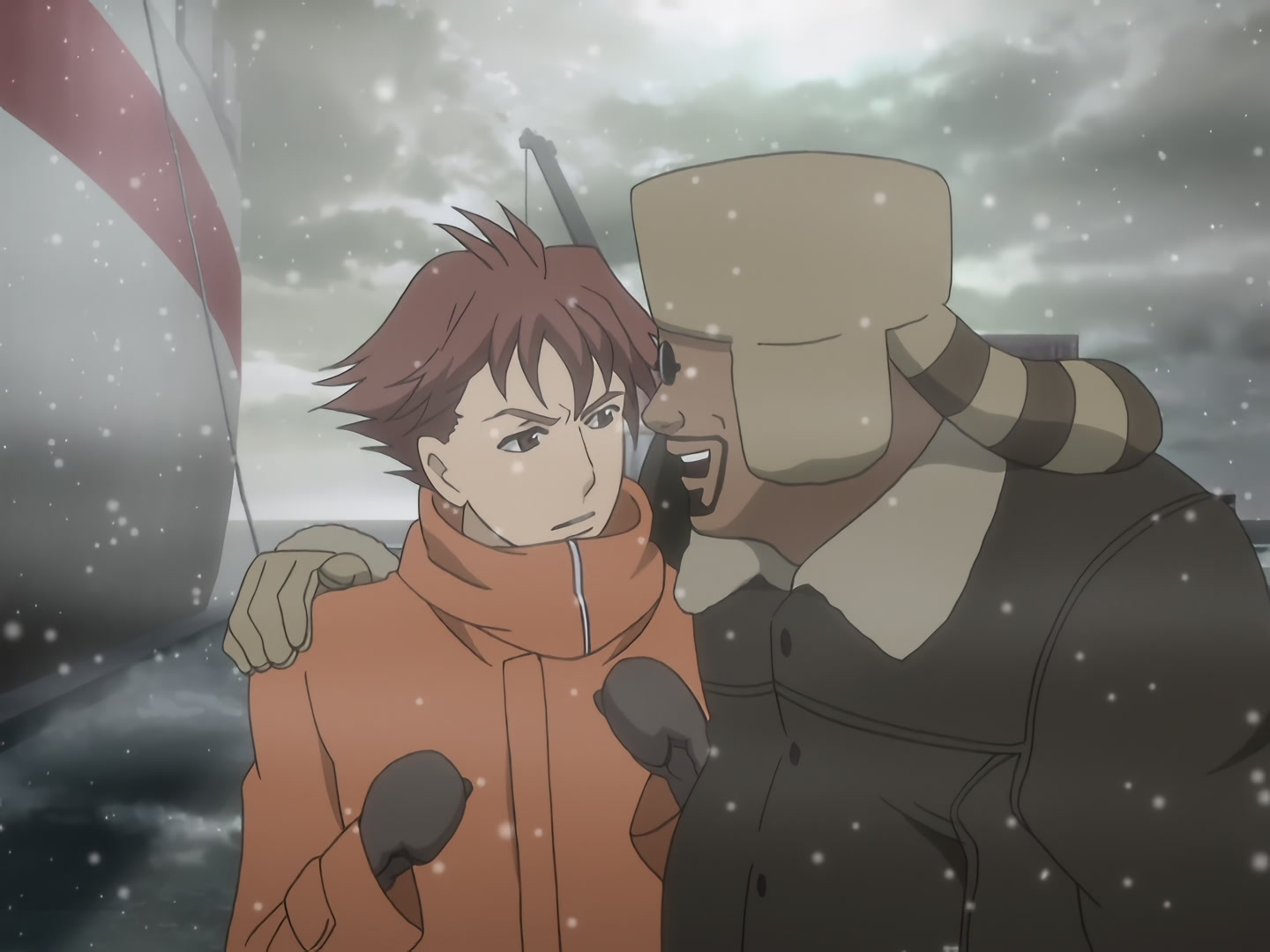 Blood+ Ep 16: Siberian Express @ 01:55