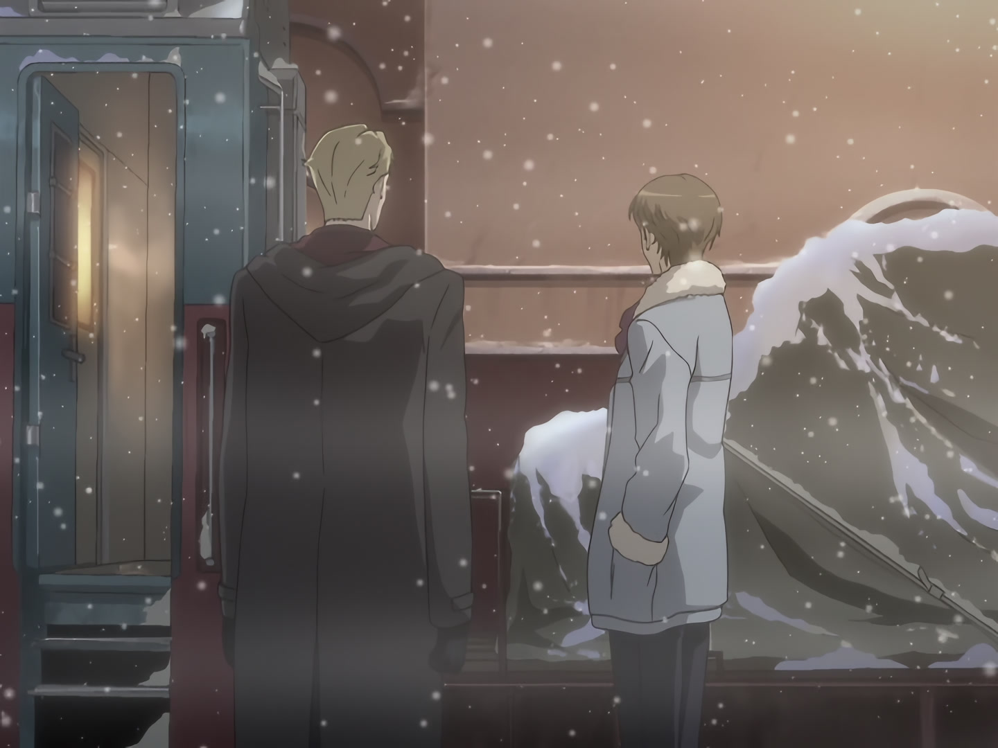 Blood+ Ep 16: Siberian Express @ 04:02