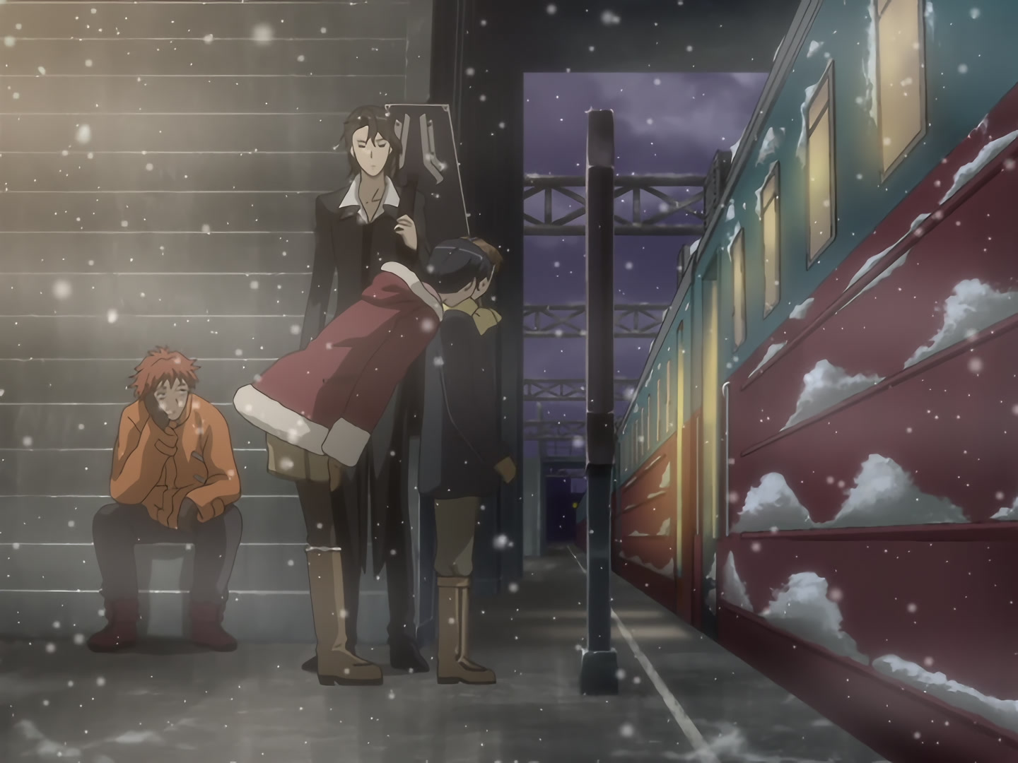 Blood+ Ep 16: Siberian Express @ 04:19