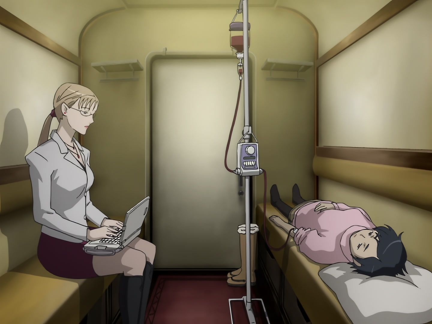 Blood+ Ep 16: Siberian Express @ 12:23