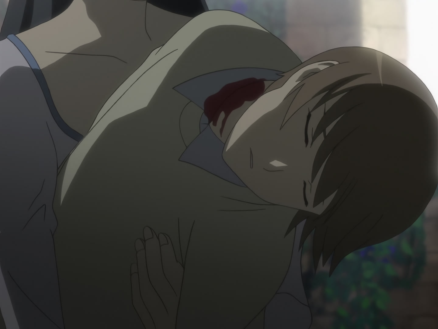 Blood+ Ep 24: Airy Singing Voice @ 04:12