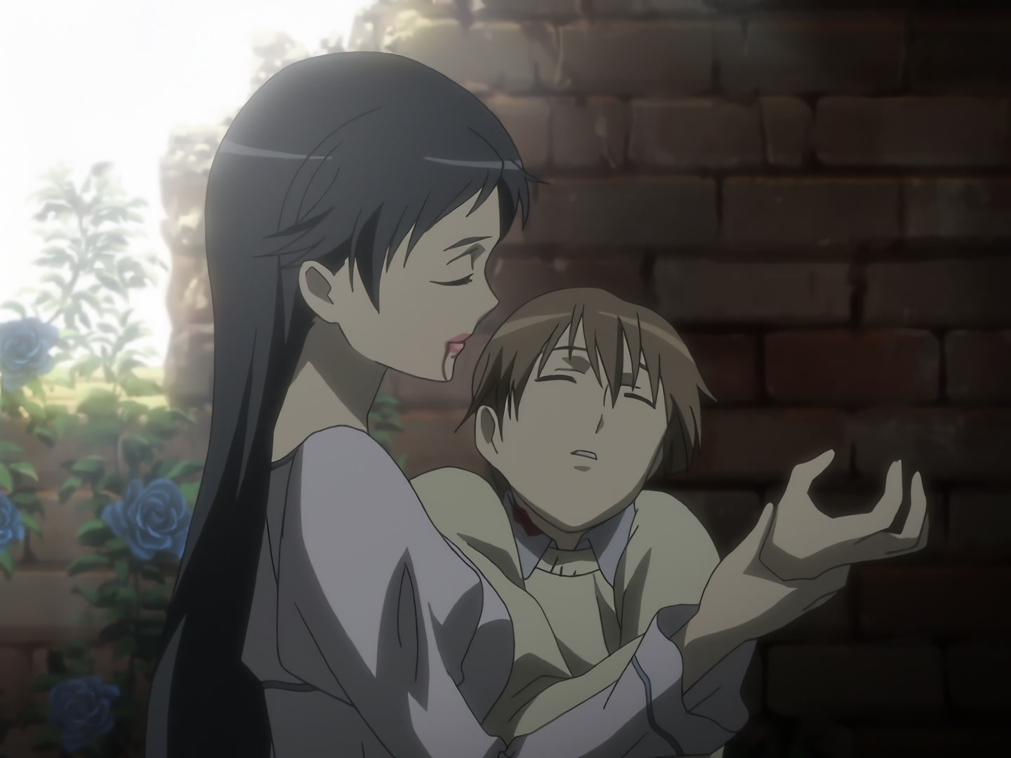Blood+ Ep 24: Airy Singing Voice @ 06:59