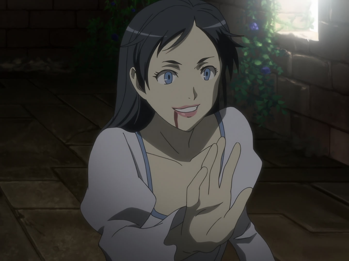 Blood+ Ep 24: Airy Singing Voice @ 08:50