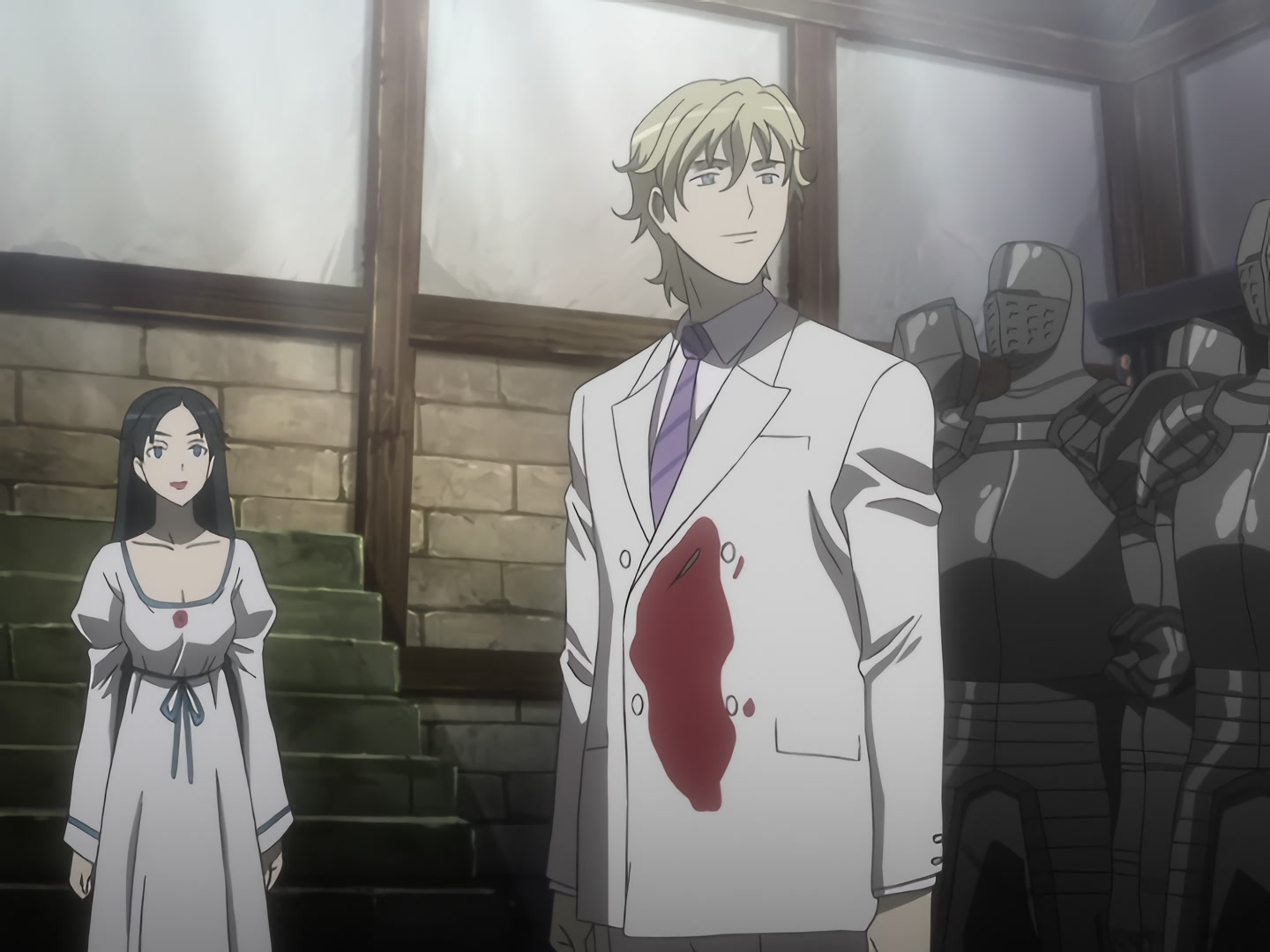 Blood+ Ep 24: Airy Singing Voice @ 13:12