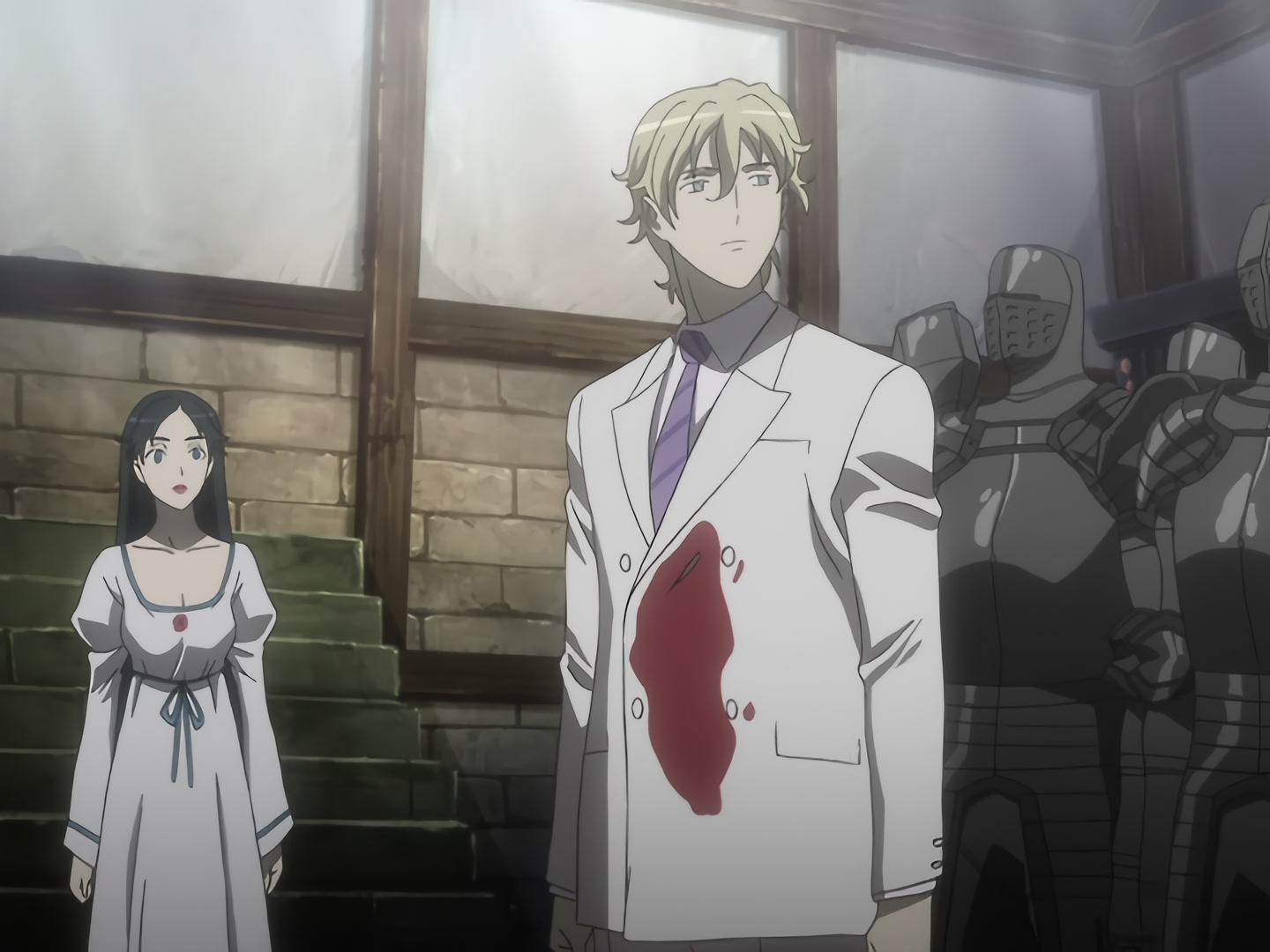 Blood+ Ep 24: Airy Singing Voice @ 13:20