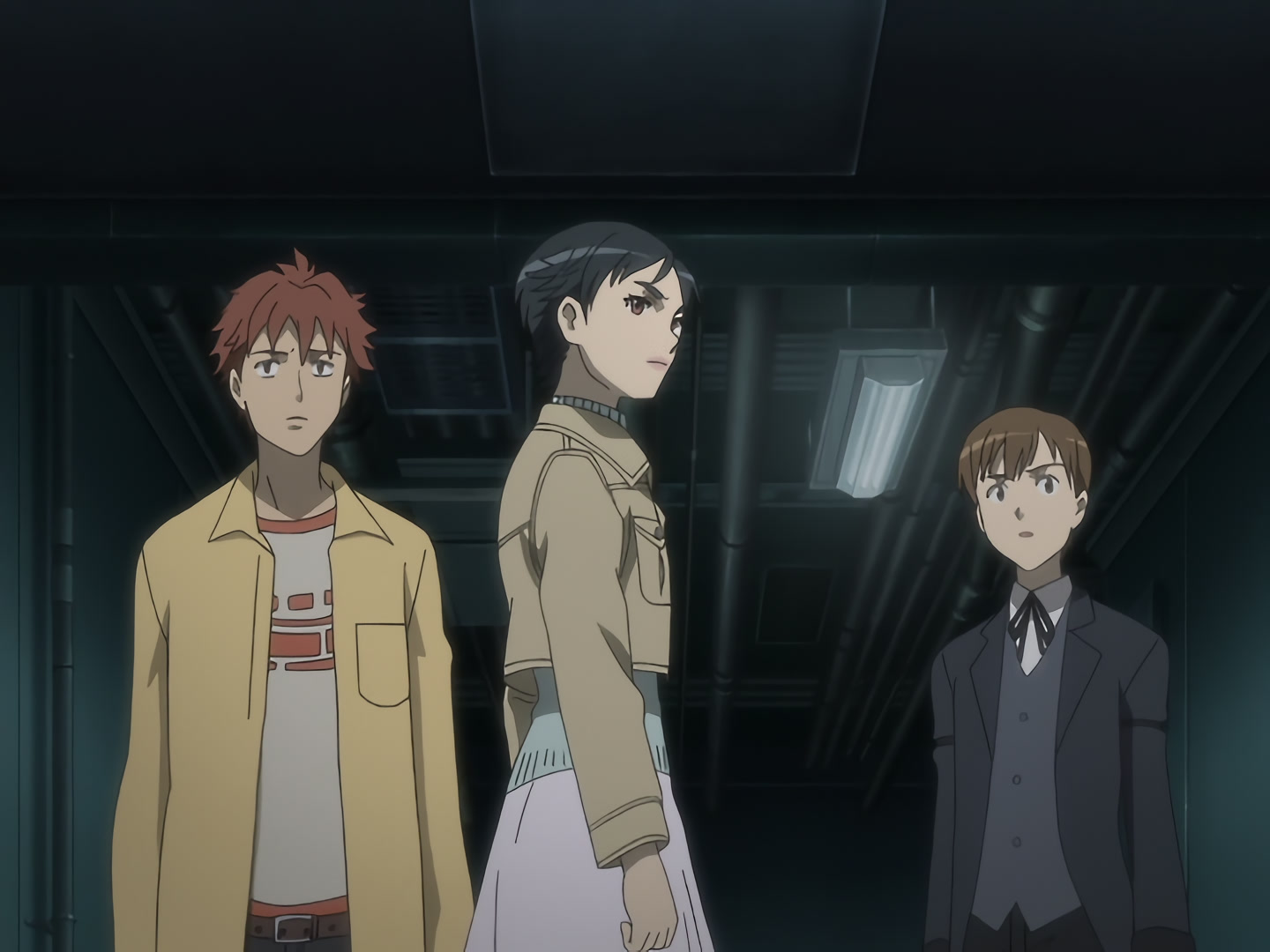 Blood+ Ep 32: A Boy Meets A Girl @ 03:00