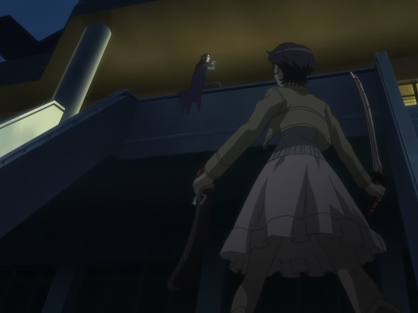 Blood+ Ep 32: A Boy Meets A Girl @ 07:45