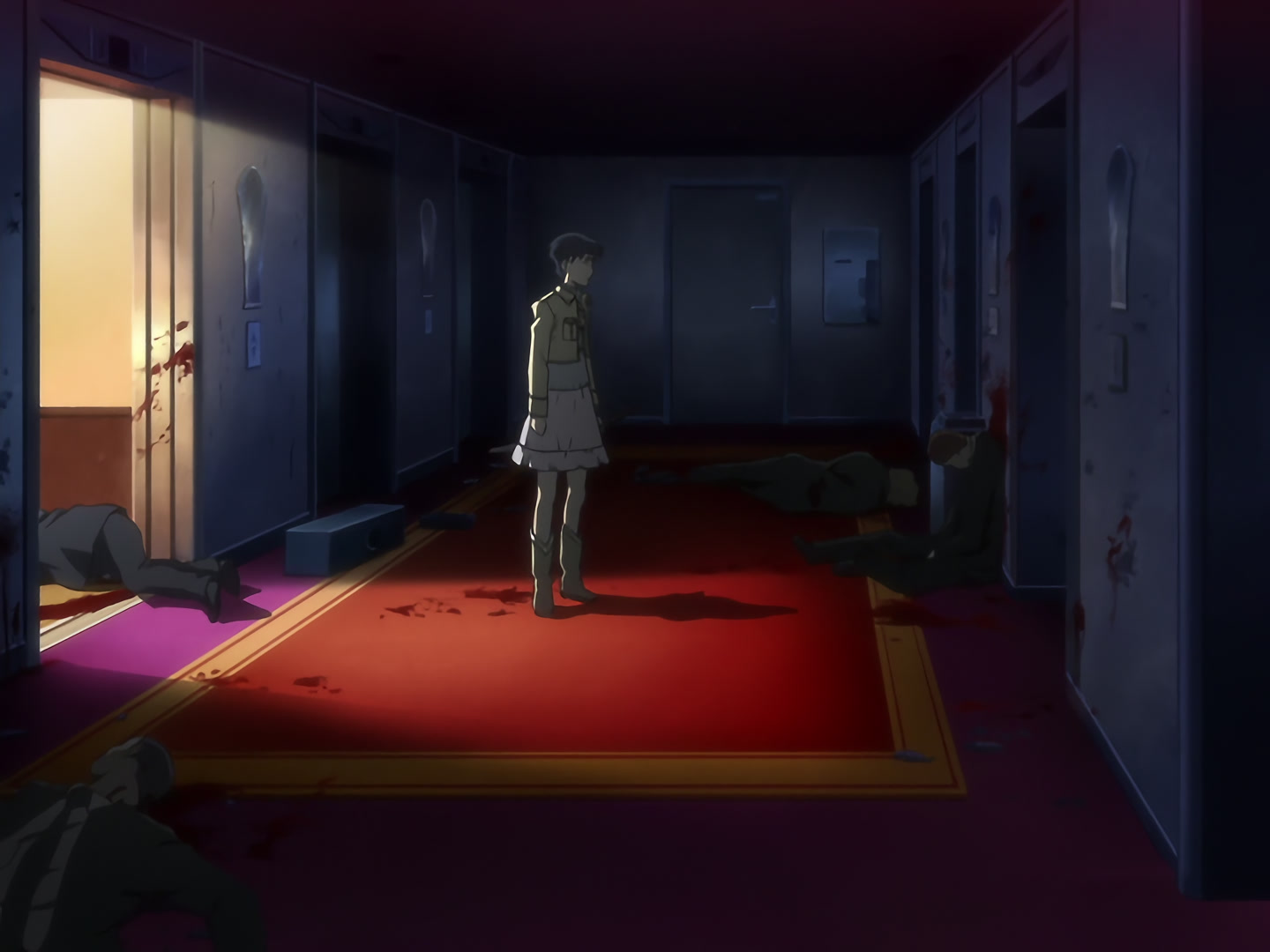 Blood+ Ep 32: A Boy Meets A Girl @ 10:31