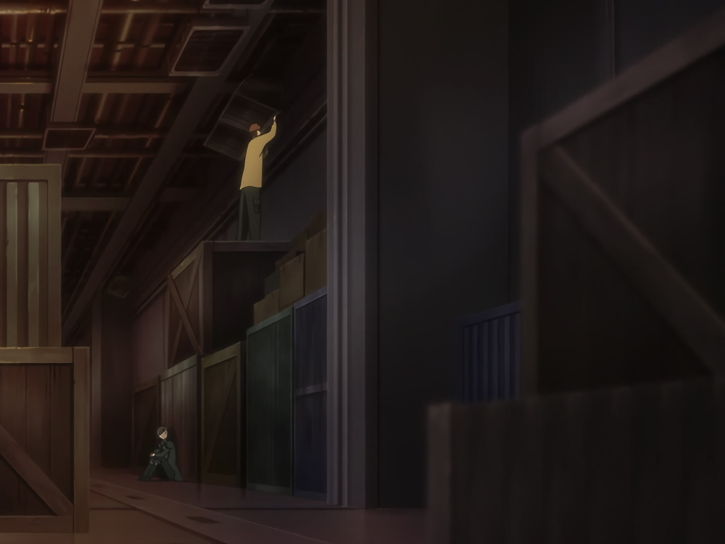 Blood+ Ep 32: A Boy Meets A Girl @ 13:01