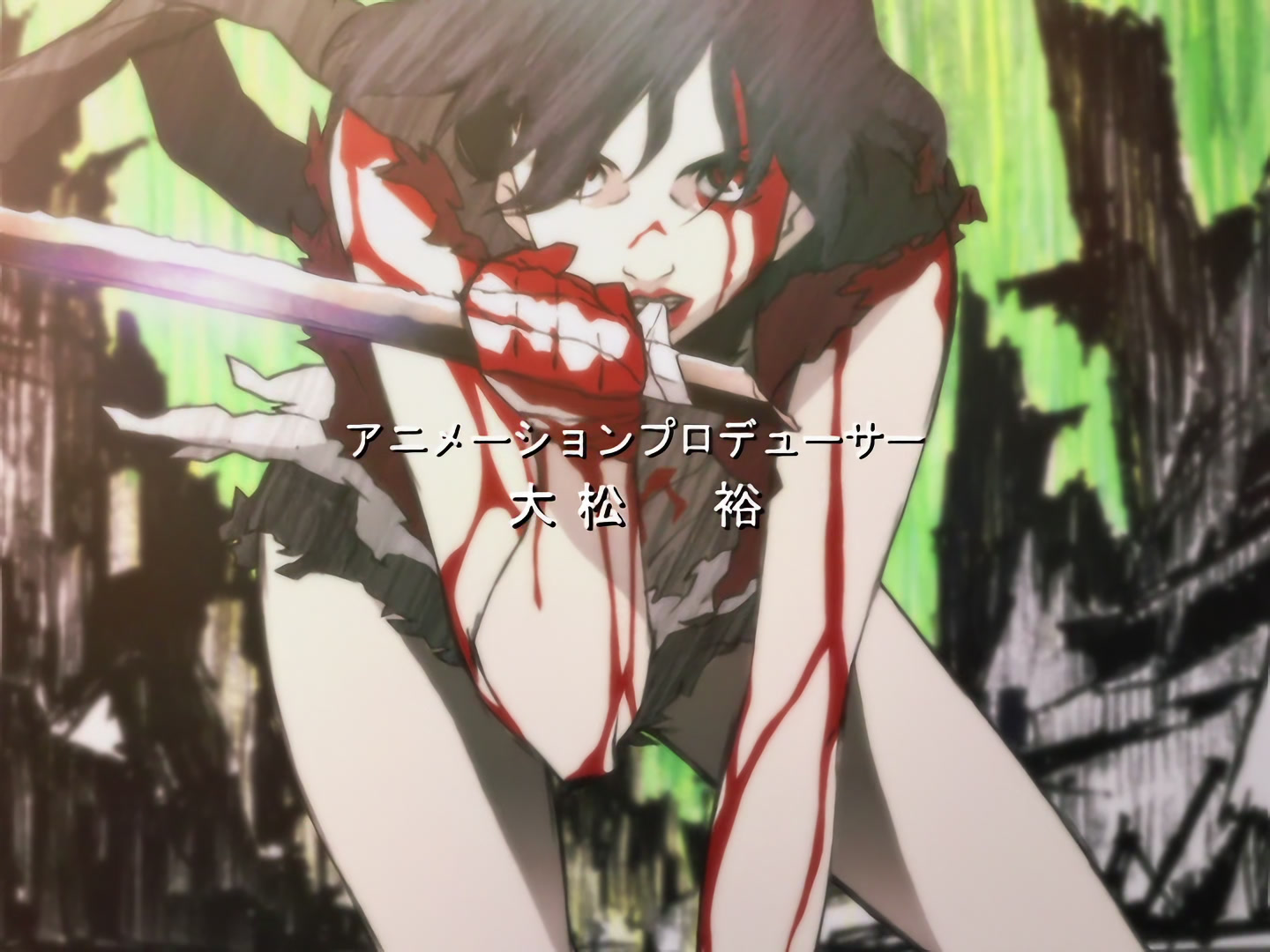 Blood+ Ep 34: World Where We Exist @ 02:05