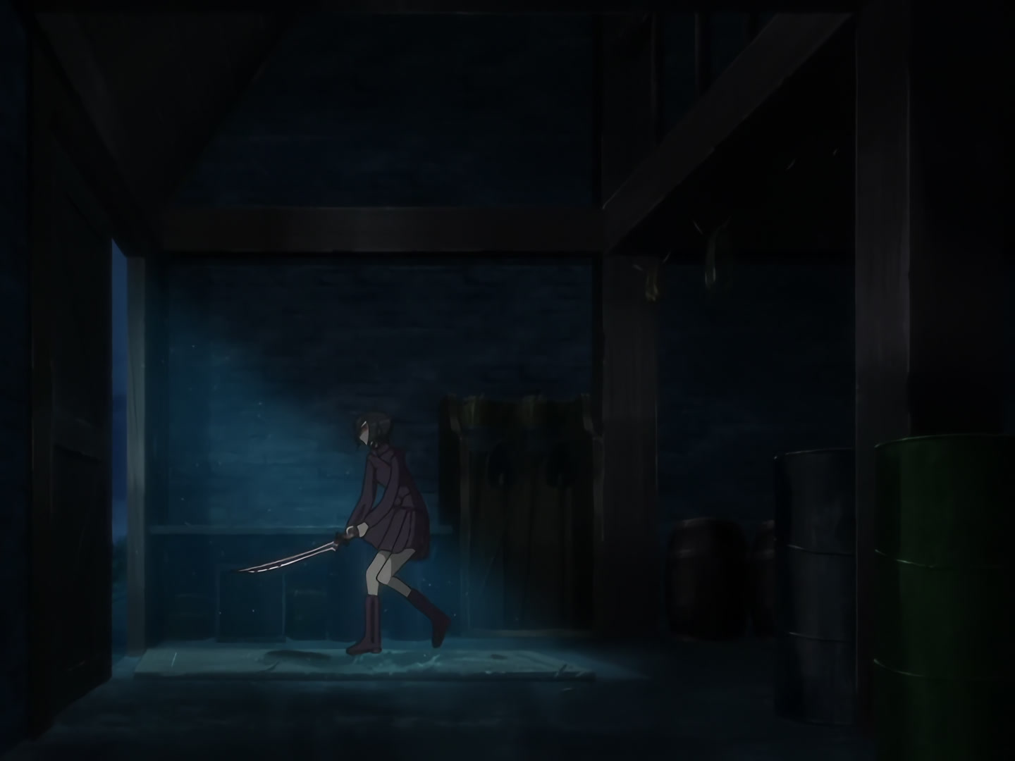 Blood+ Ep 37: To the Point of Madness @ 13:33
