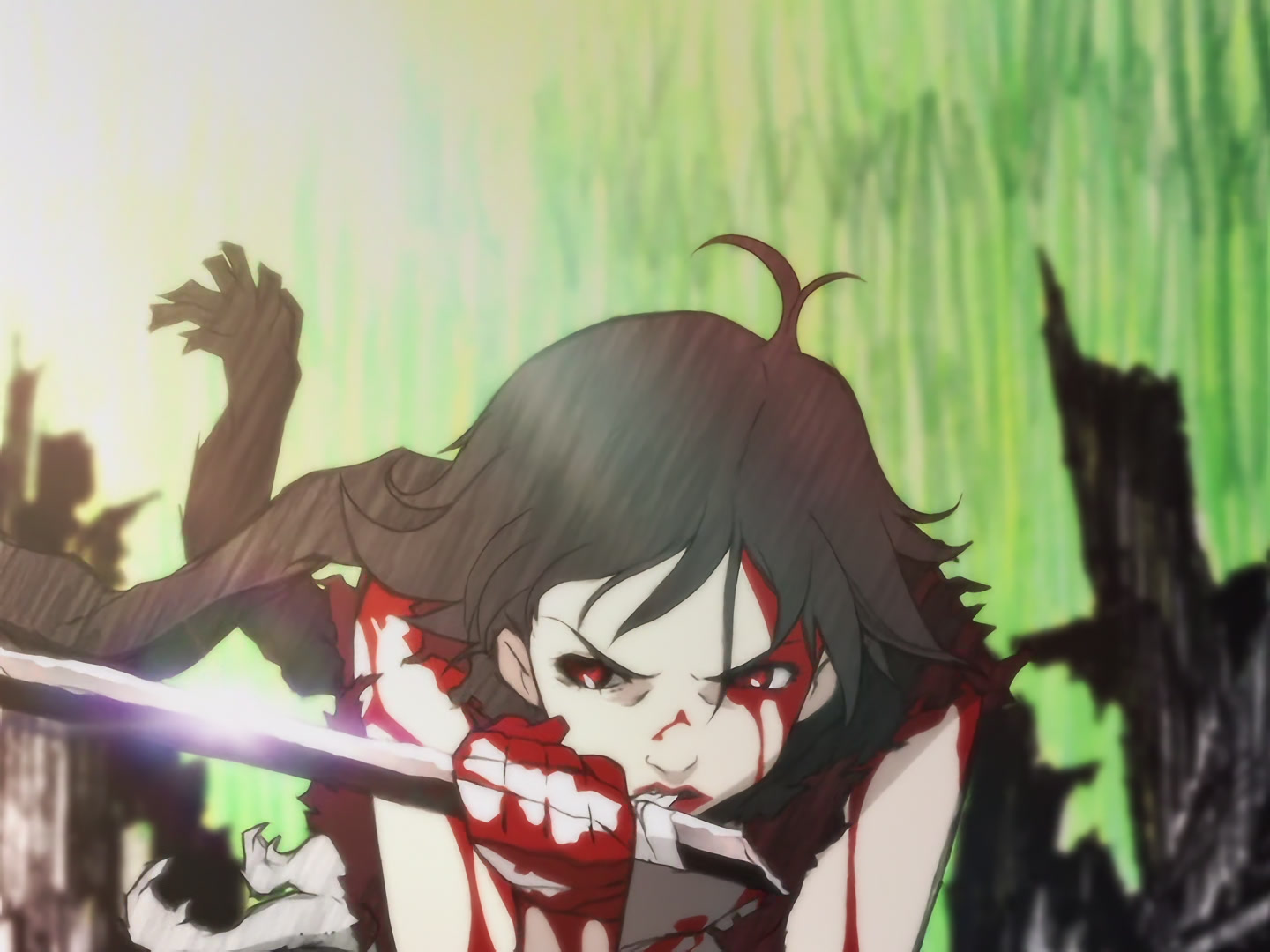 Blood+ Ep 38: The Showdown Island @ 03:00