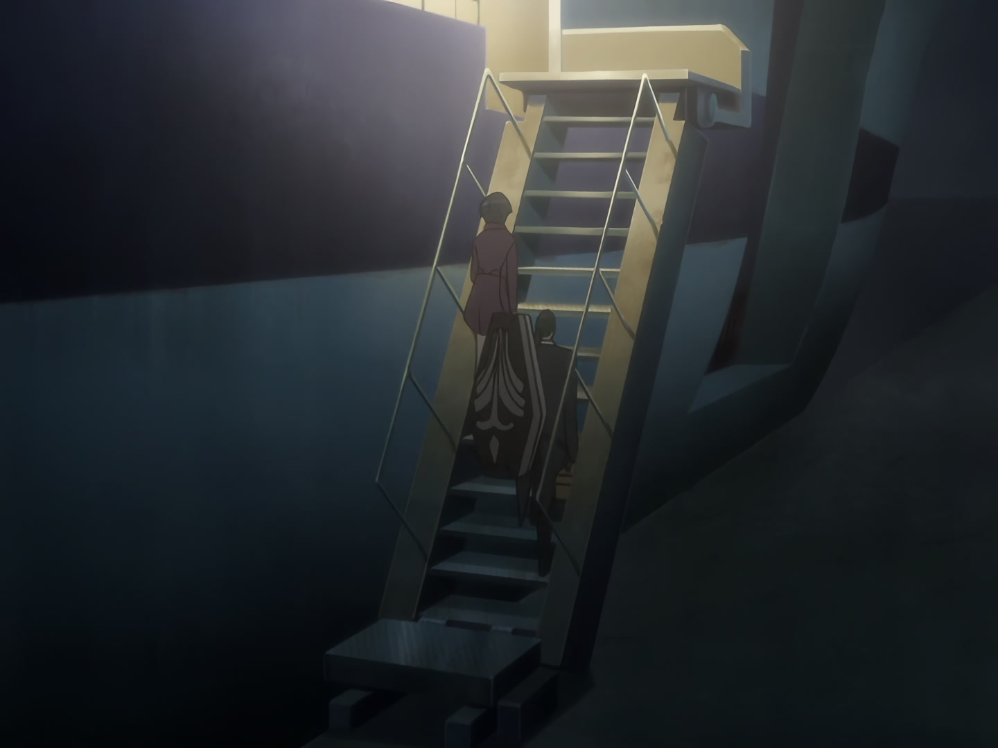 Blood+ Ep 38: The Showdown Island @ 08:16