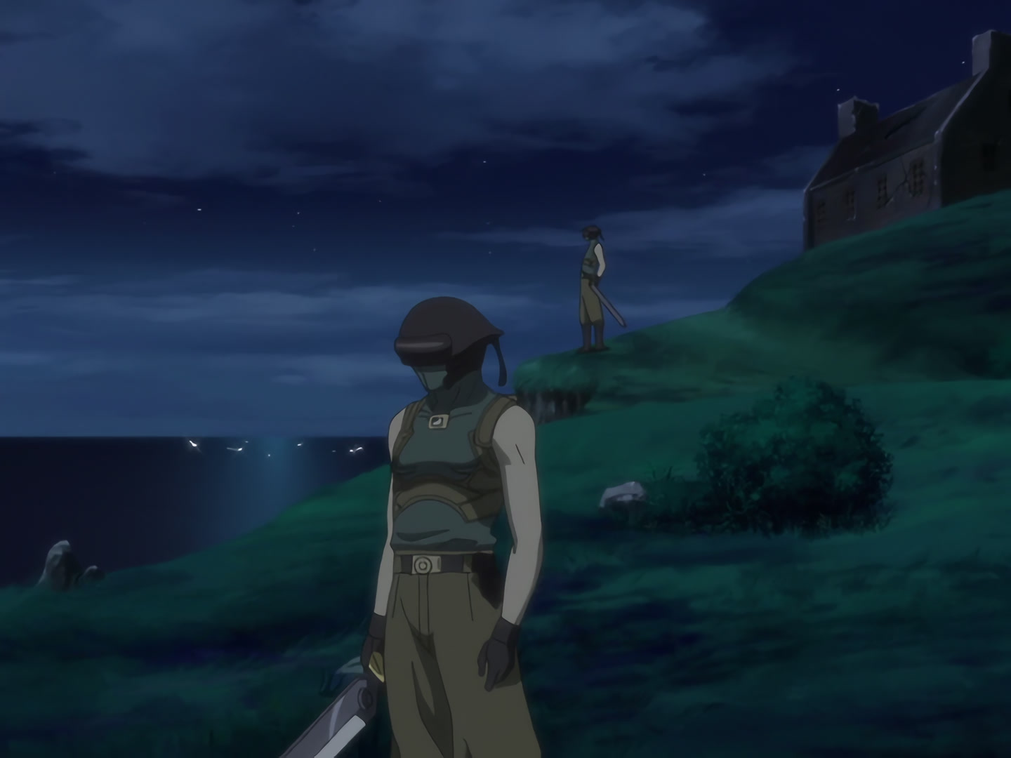 Blood+ Ep 38: The Showdown Island @ 11:18