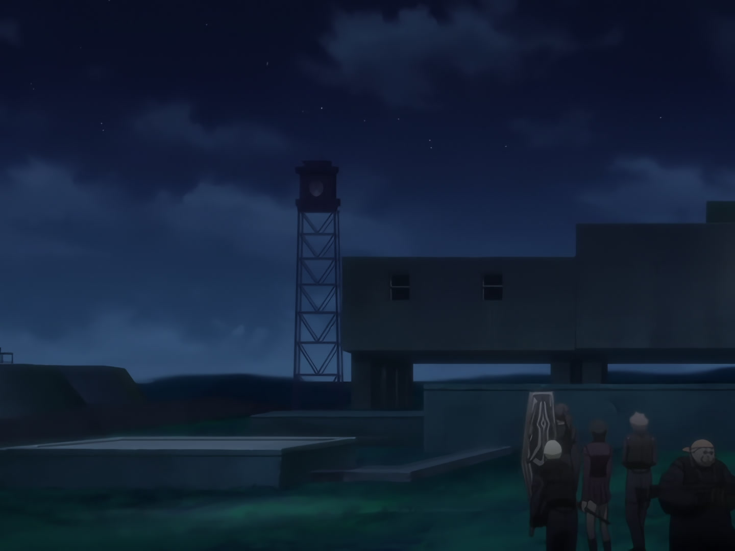 Blood+ Ep 38: The Showdown Island @ 12:05