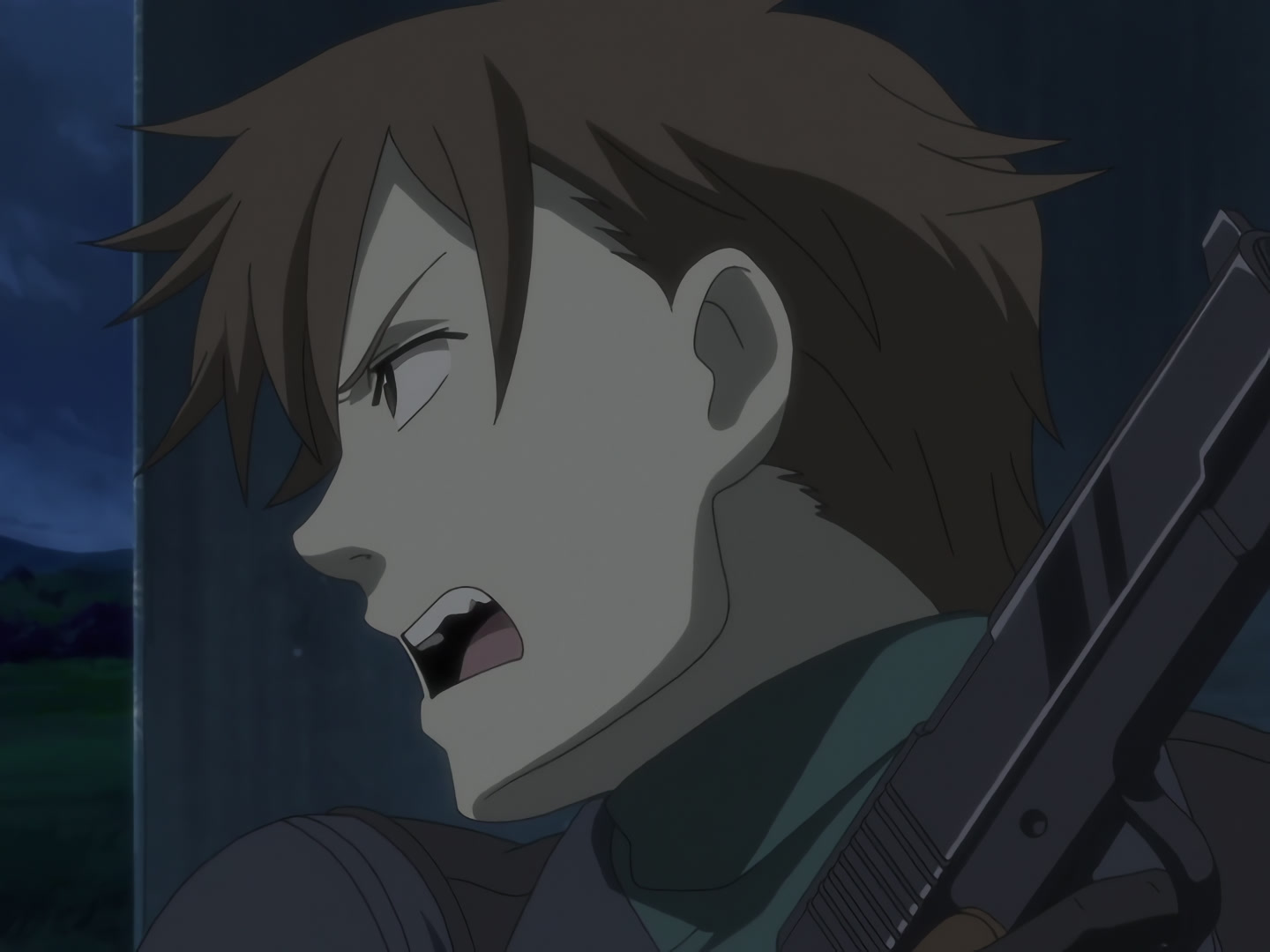 Blood+ Ep 38: The Showdown Island @ 12:21