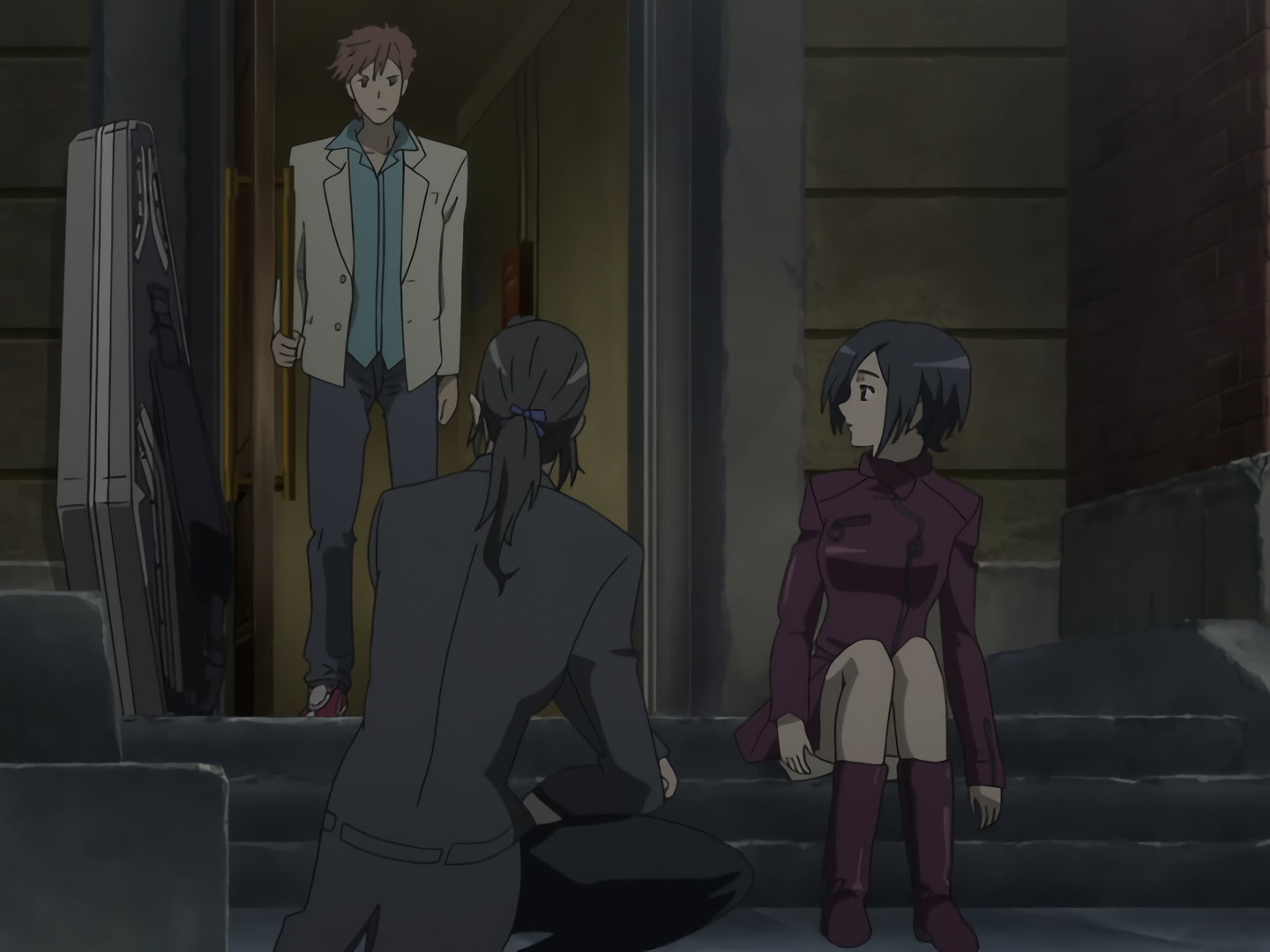 Blood+ Ep 46: May Tomorrow Be a Clear Day @ 04:22