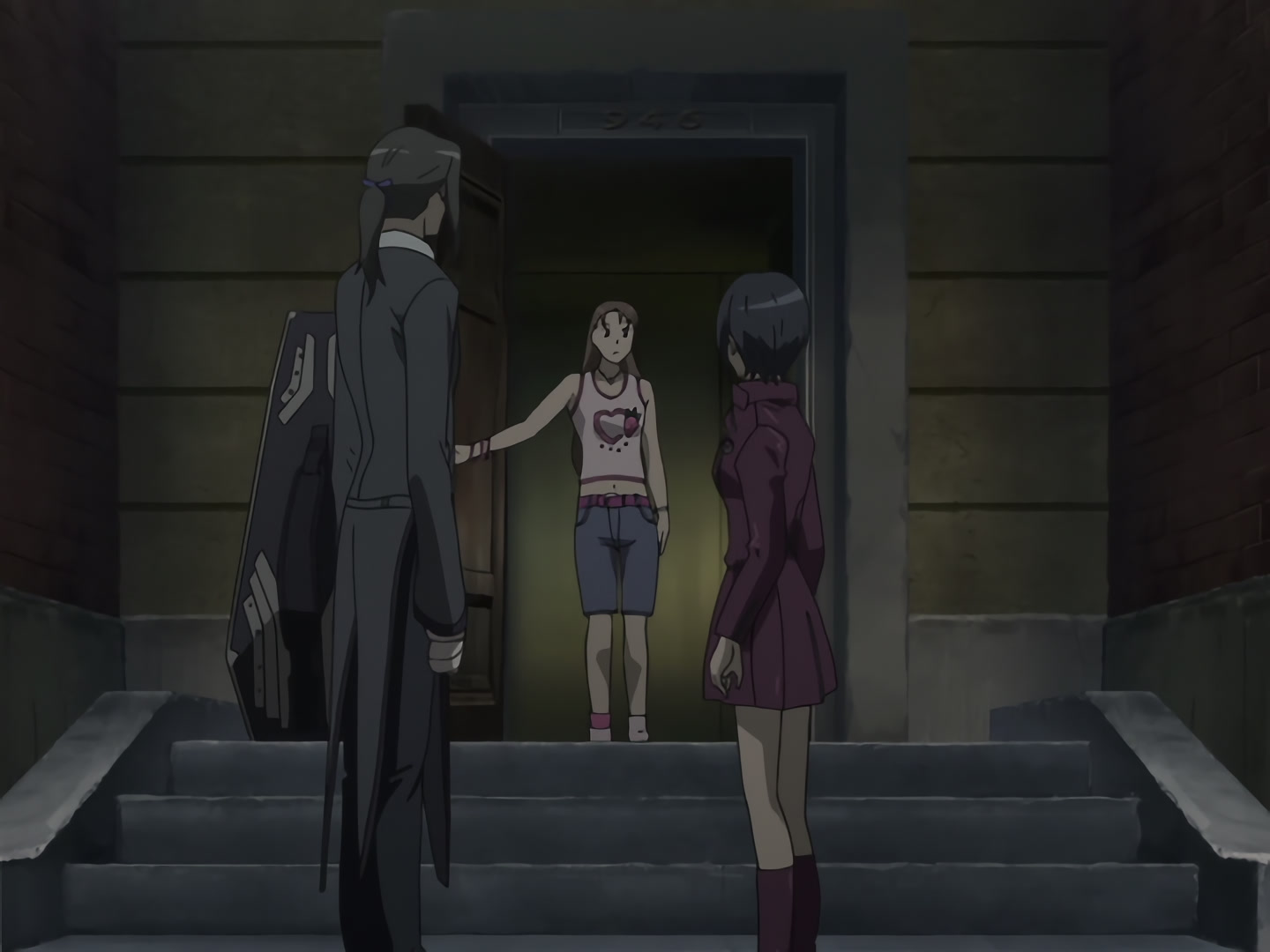 Blood+ Ep 46: May Tomorrow Be a Clear Day @ 04:45