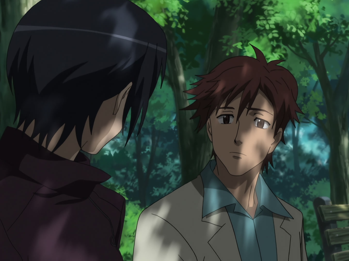 Blood+ Ep 46: May Tomorrow Be a Clear Day @ 13:49