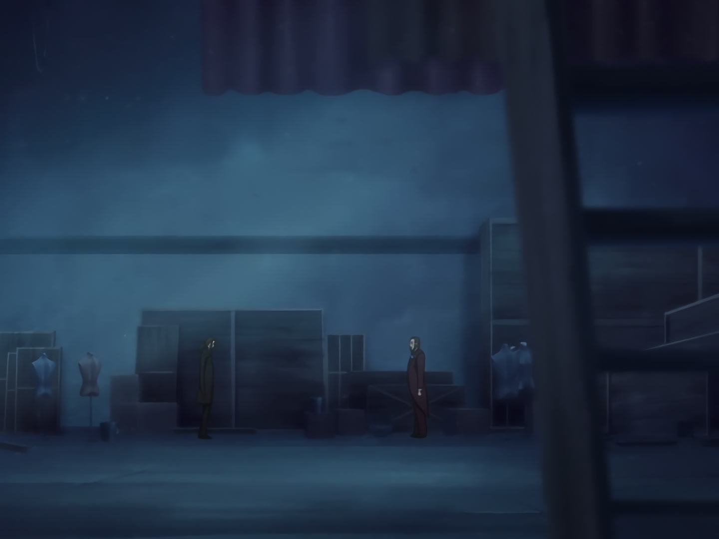 Blood+ Ep 49: Two Queens @ 05:25