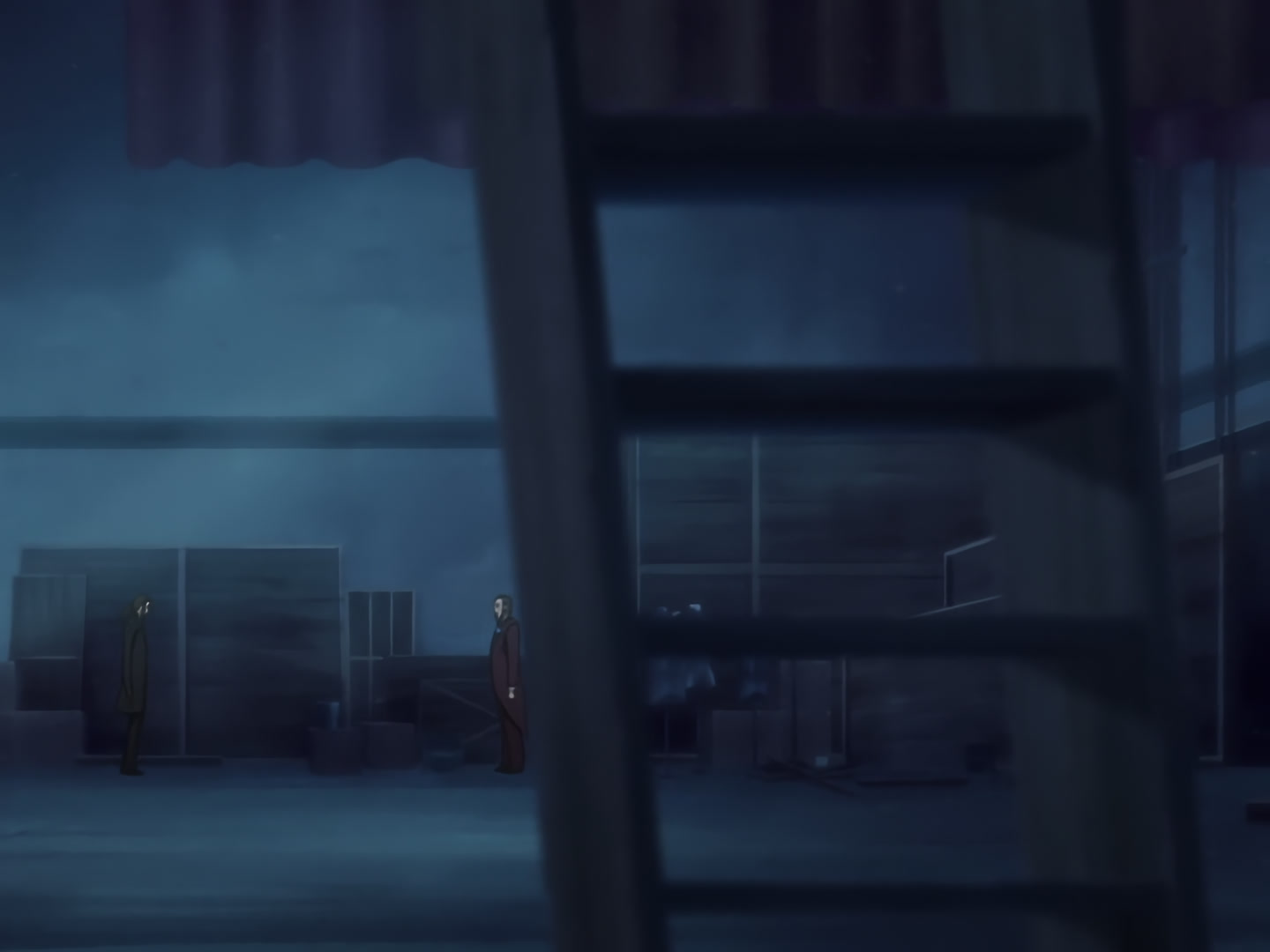 Blood+ Ep 49: Two Queens @ 05:31
