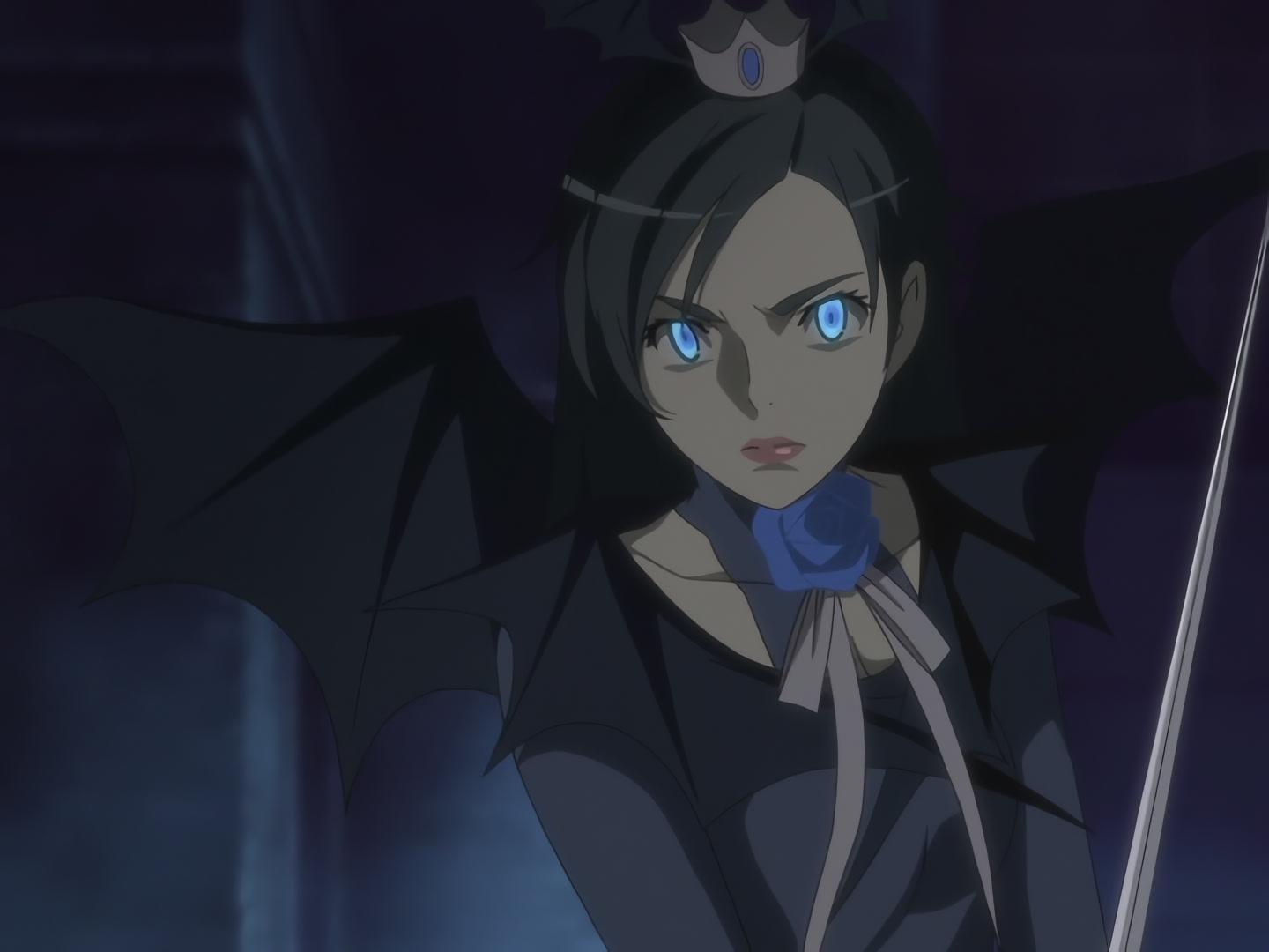 Blood+ Ep 49: Two Queens @ 11:07