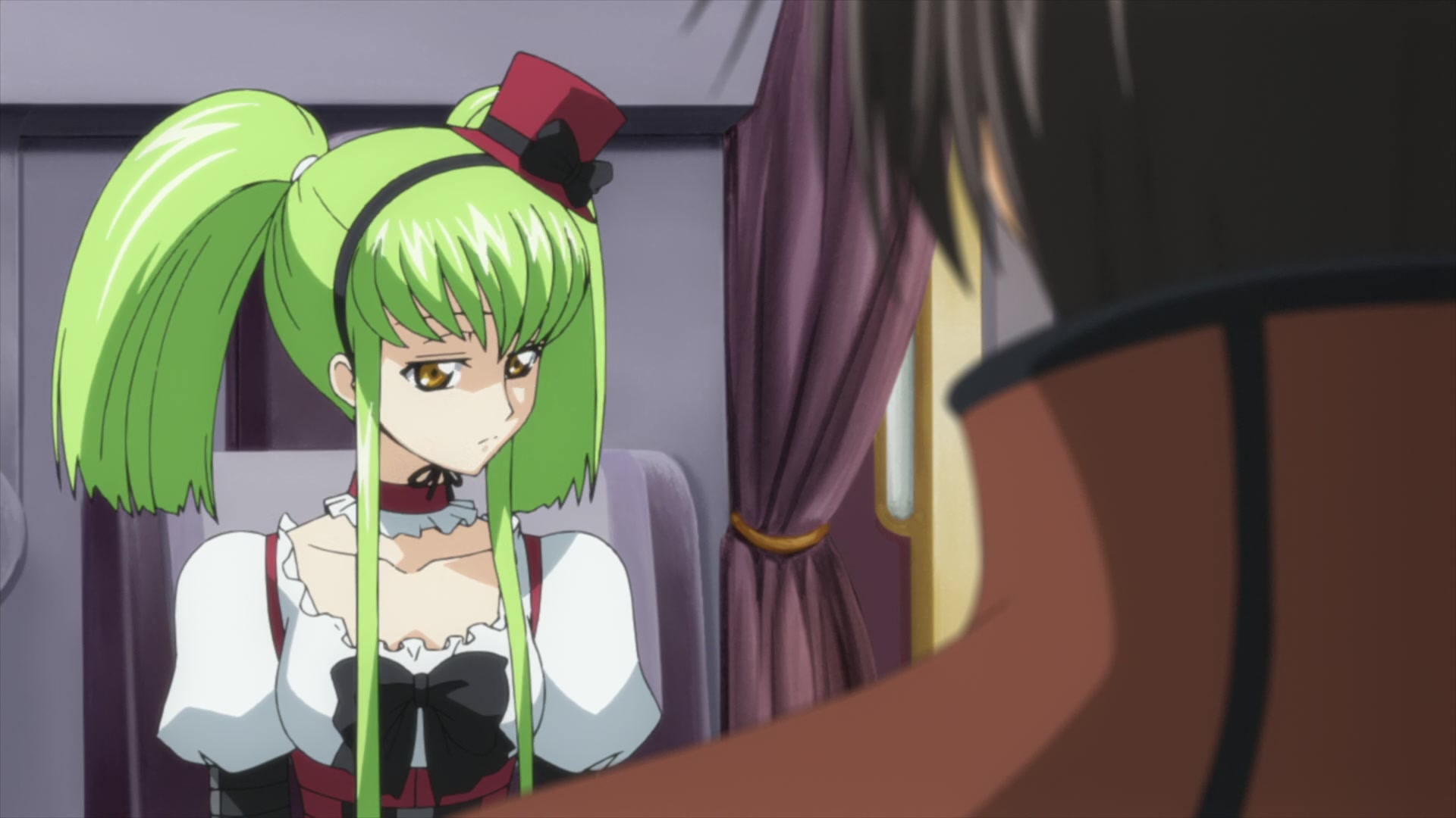 Code Geass Ep 15: Cheering Mao @ 00:03:25