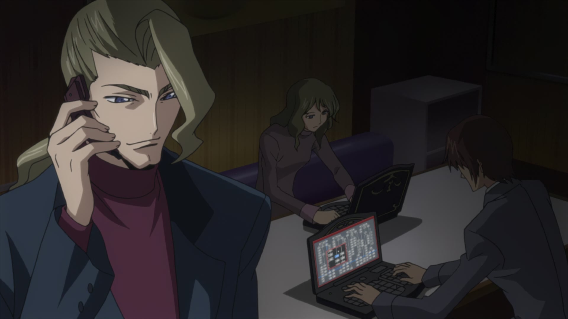 Code Geass Ep 15: Cheering Mao @ 00:13:44