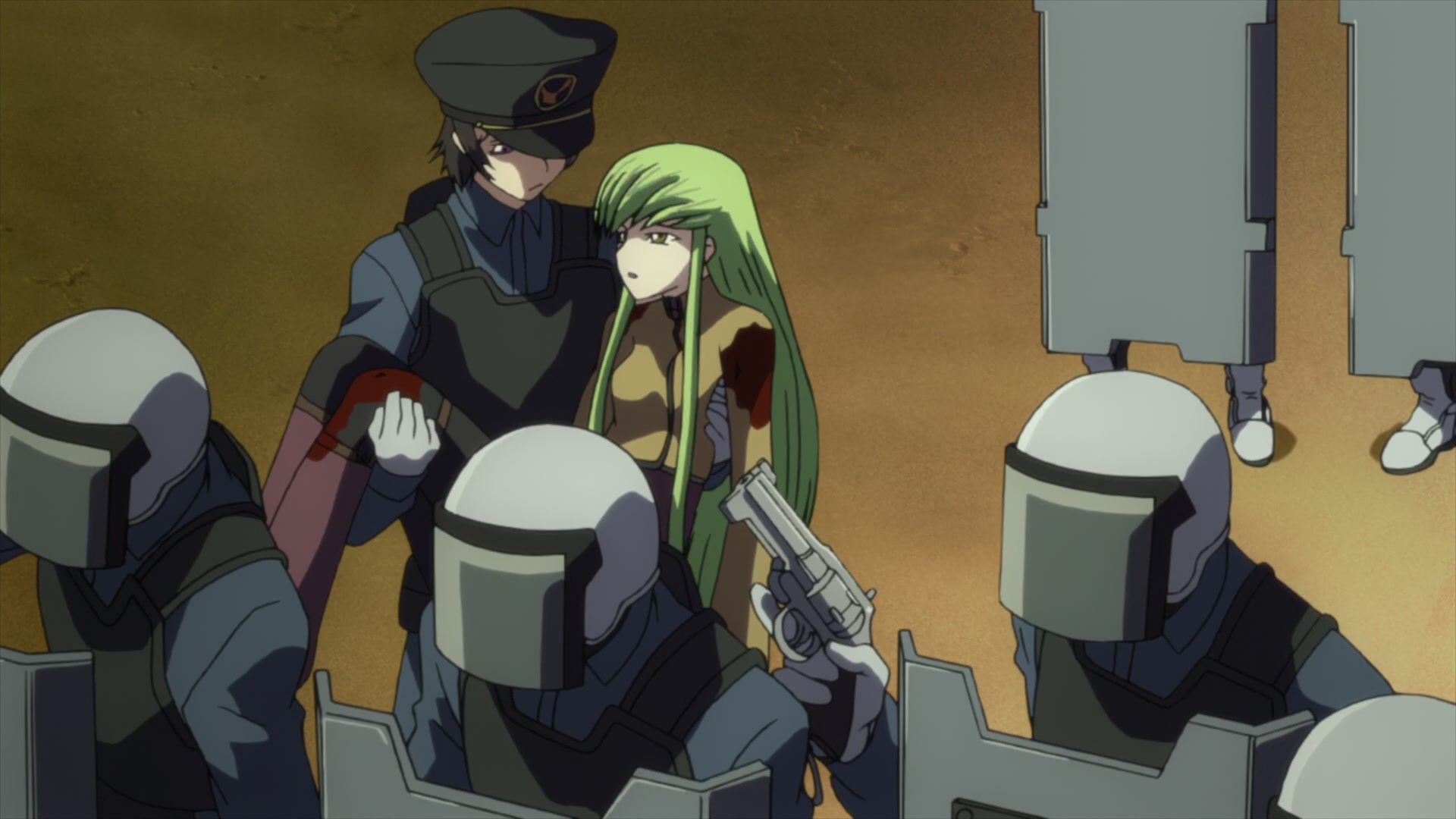 Code Geass Ep 15: Cheering Mao @ 00:19:38
