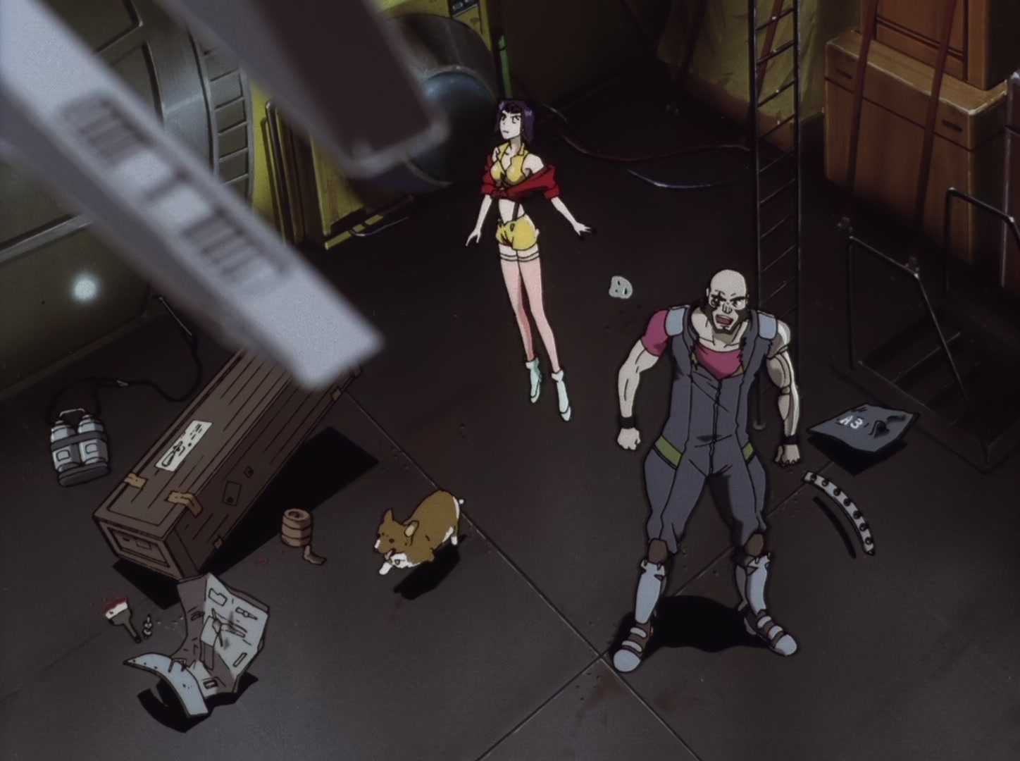 Cowboy Bebop Ep 7: Heavy Metal Queen @ 15:53