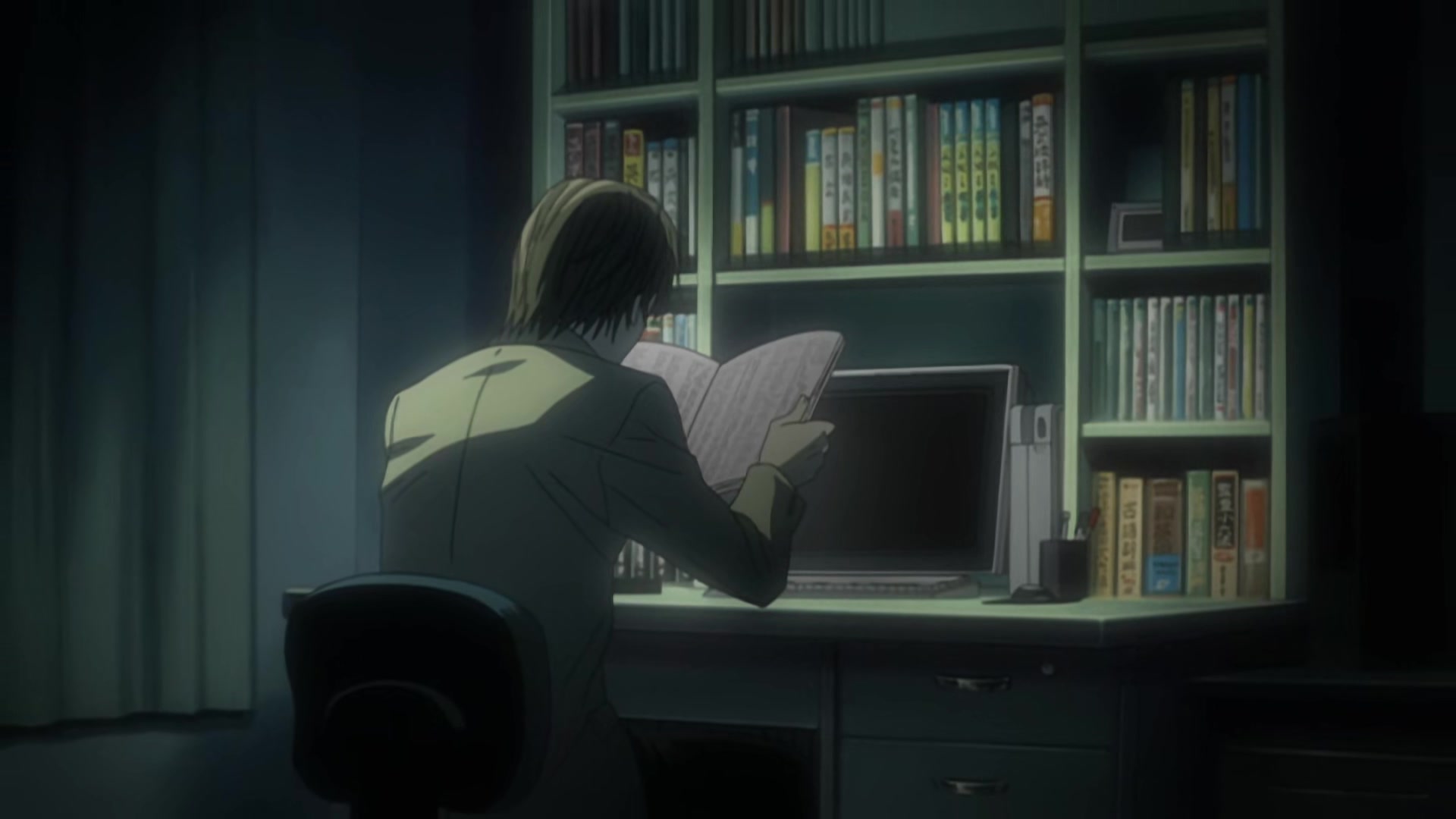 Death Note Ep 1: Rebirth @ 12:54