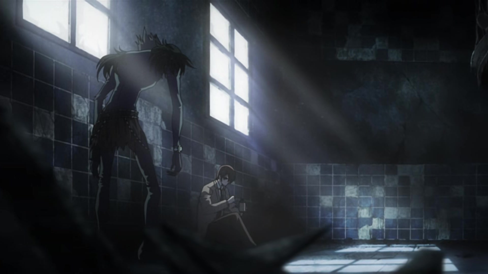 Death Note Ep 2: Confrontation @ 08:18