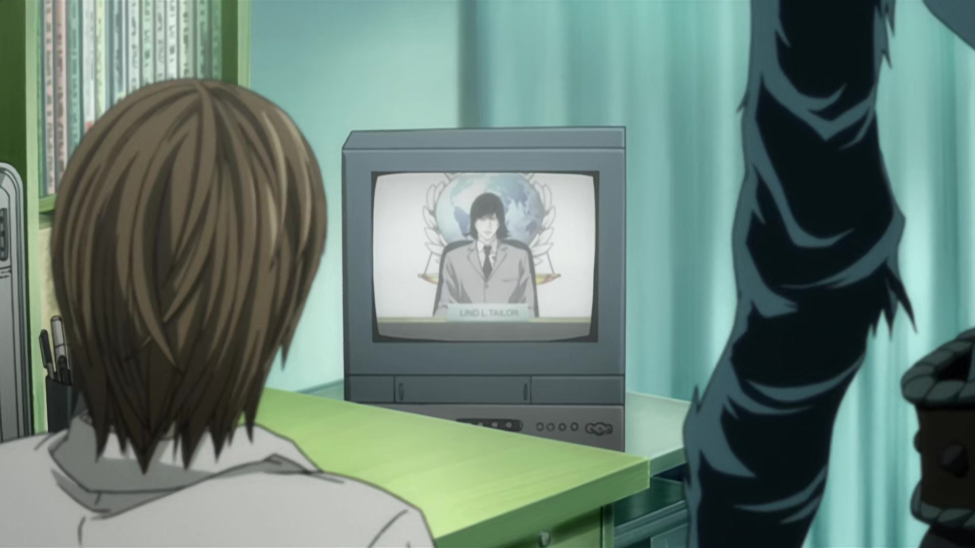 Death Note Ep 2: Confrontation @ 16:15