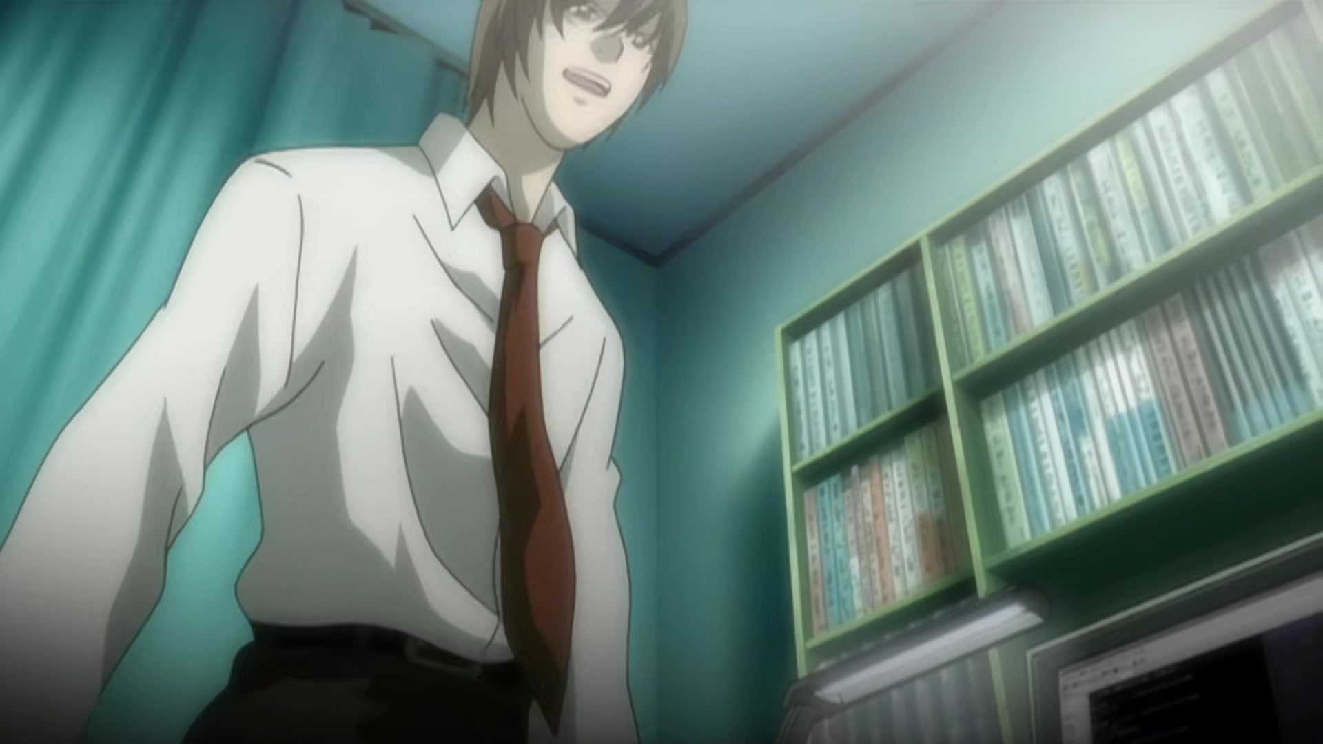 Death Note Ep 2: Confrontation @ 16:31
