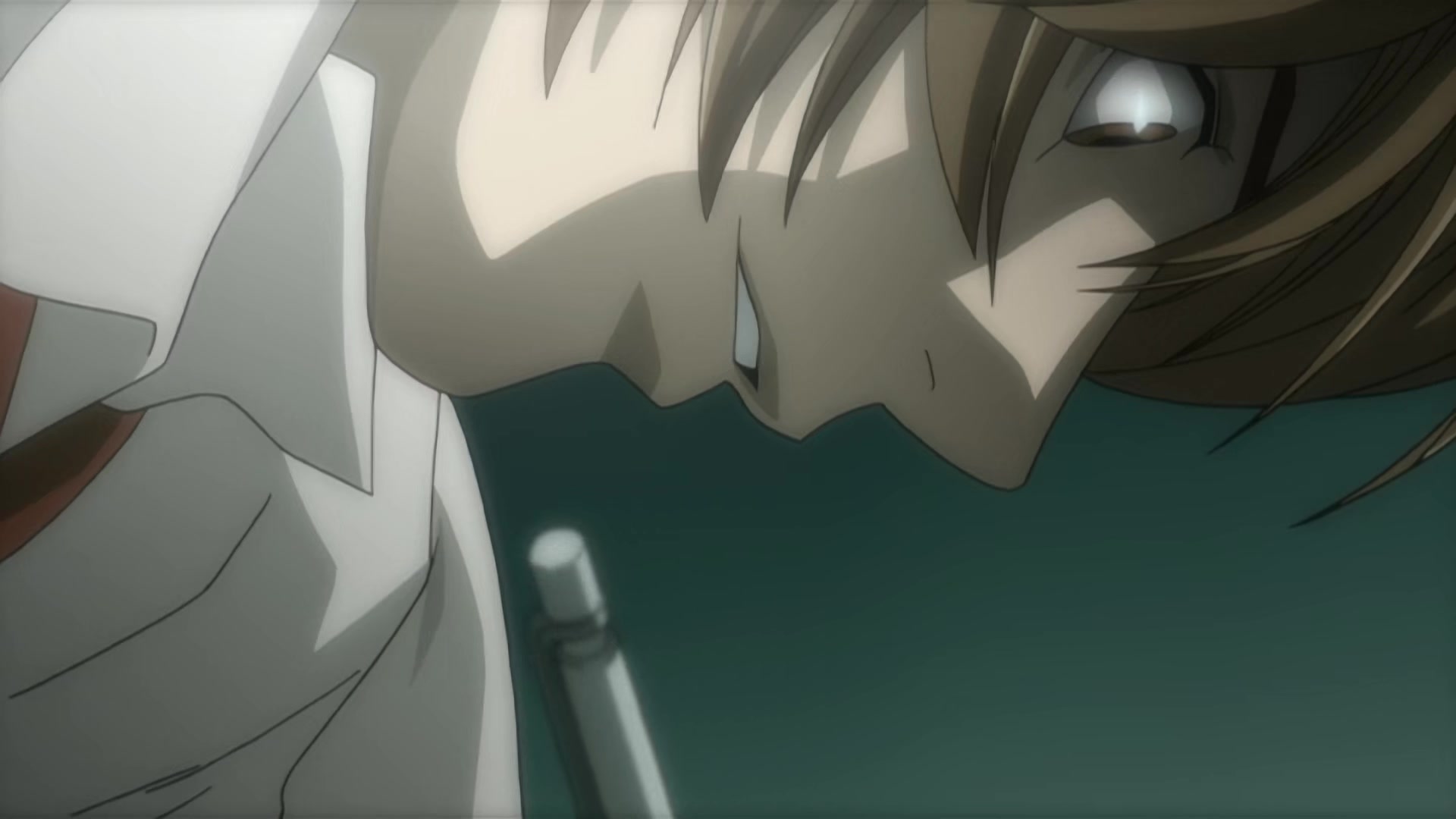 Death Note Ep 2: Confrontation @ 16:56
