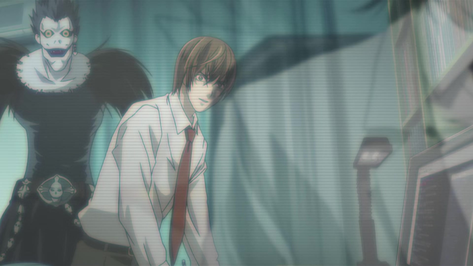 Death Note Ep 2: Confrontation @ 17:05