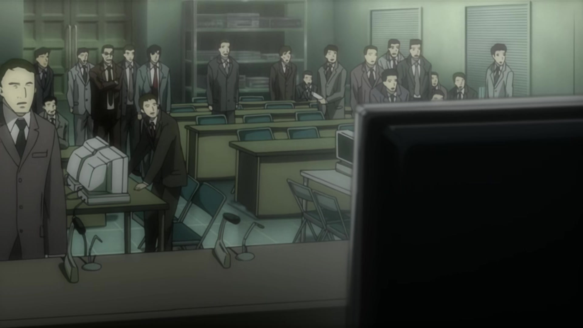 Death Note Ep 2: Confrontation @ 18:37