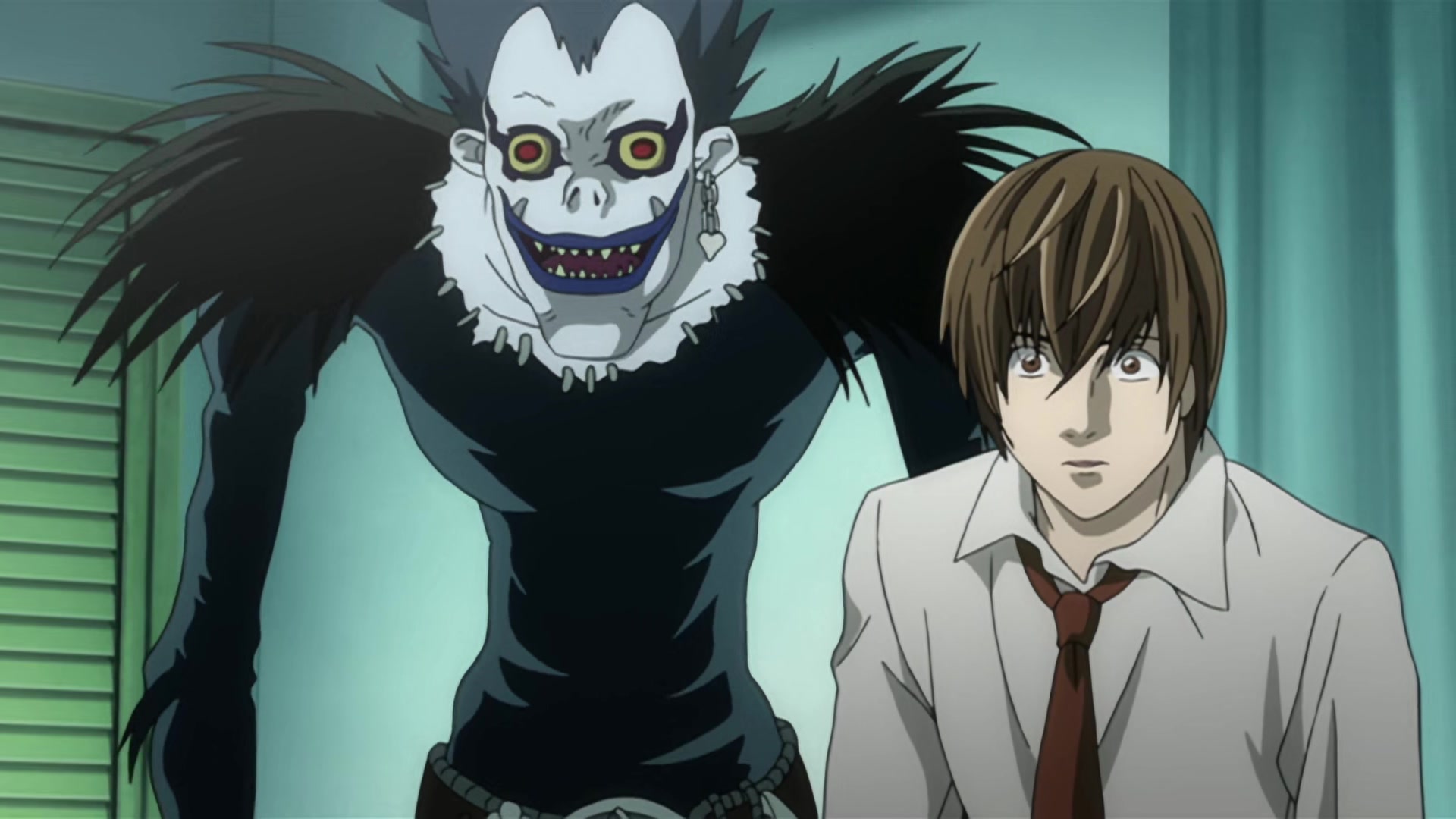 Death Note Ep 2: Confrontation @ 19:27