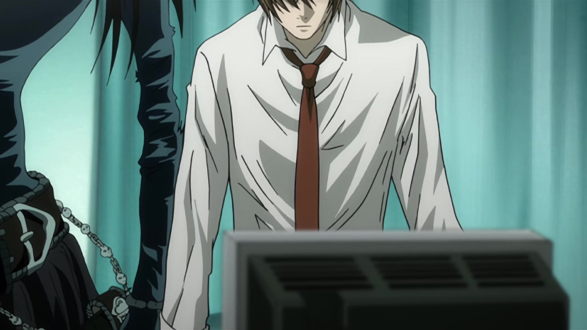 Death Note Ep 2: Confrontation @ 19:52