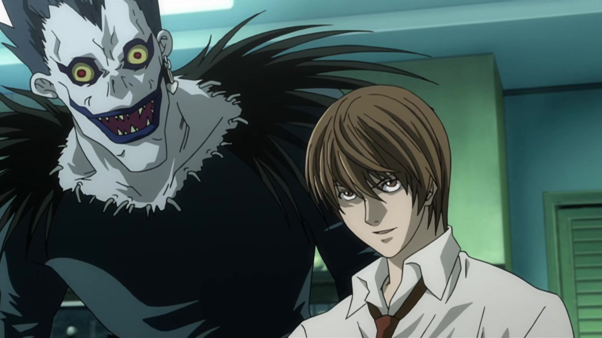 Death Note Ep 2: Confrontation @ 20:59