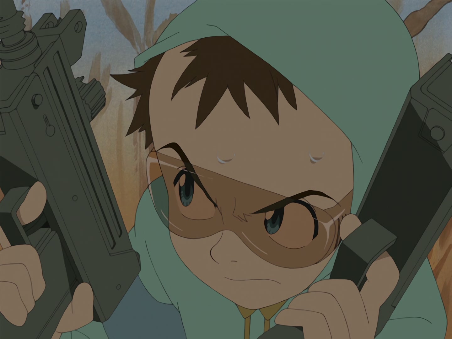 FLCL — Ep 5: Brittle Bullet @ 00:27