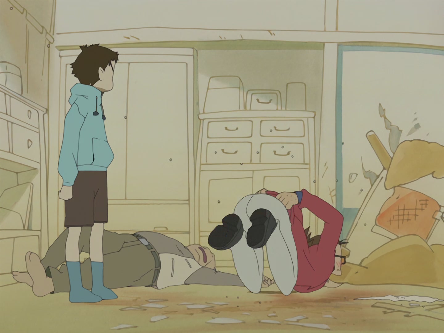 FLCL — Ep 5: Brittle Bullet @ 01:09