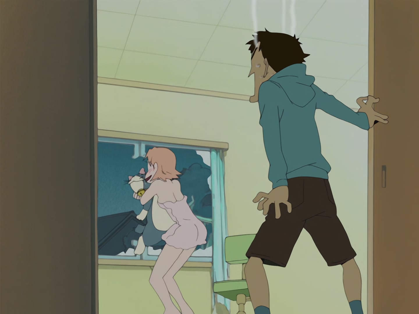 FLCL — Ep 5: Brittle Bullet @ 01:52